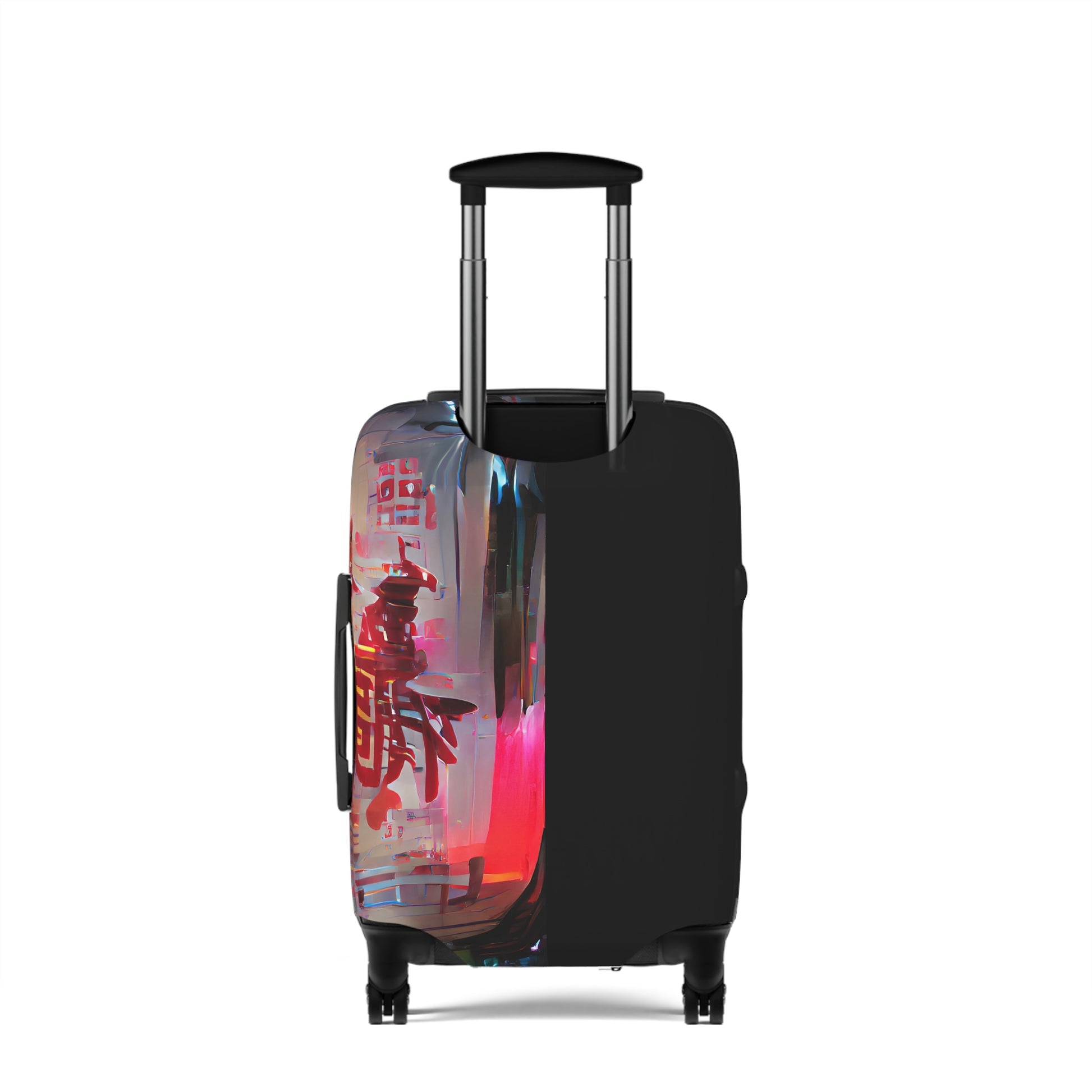 Half Black Half Báijiǔ – Protective Suitcase Cover - iSAW Company