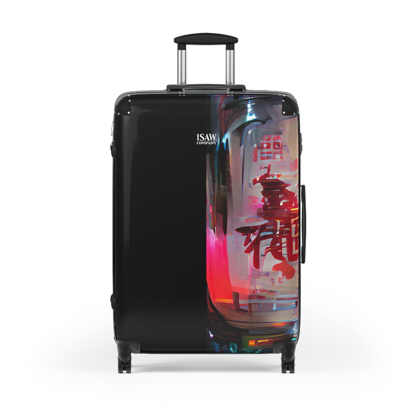 Half Black Half Báijiǔ - Hard - Shell Suitcase - iSAW Company