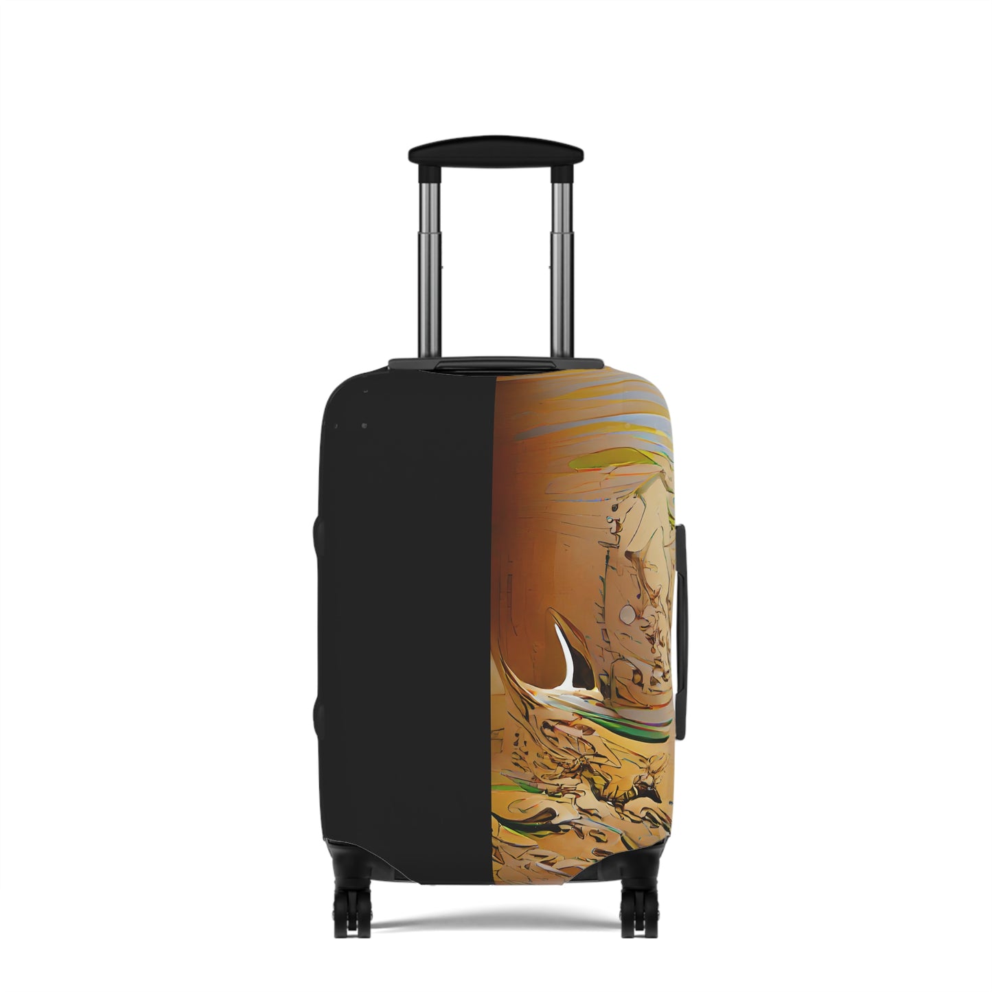 Half Black Half Gāolàng – Protective Suitcase Cover - iSAW Company