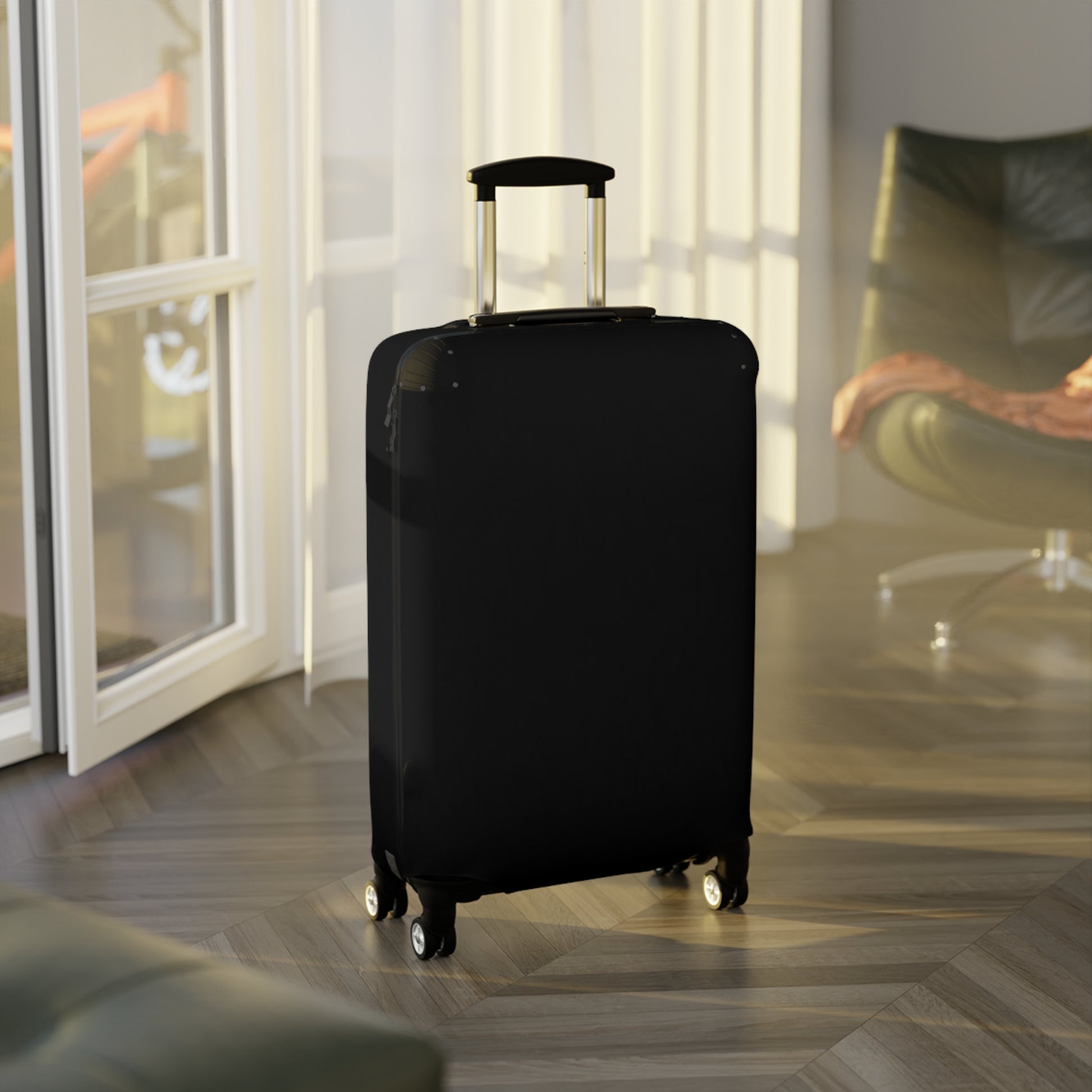 iSAW Black Protective Suitcase Cover - iSAW Company