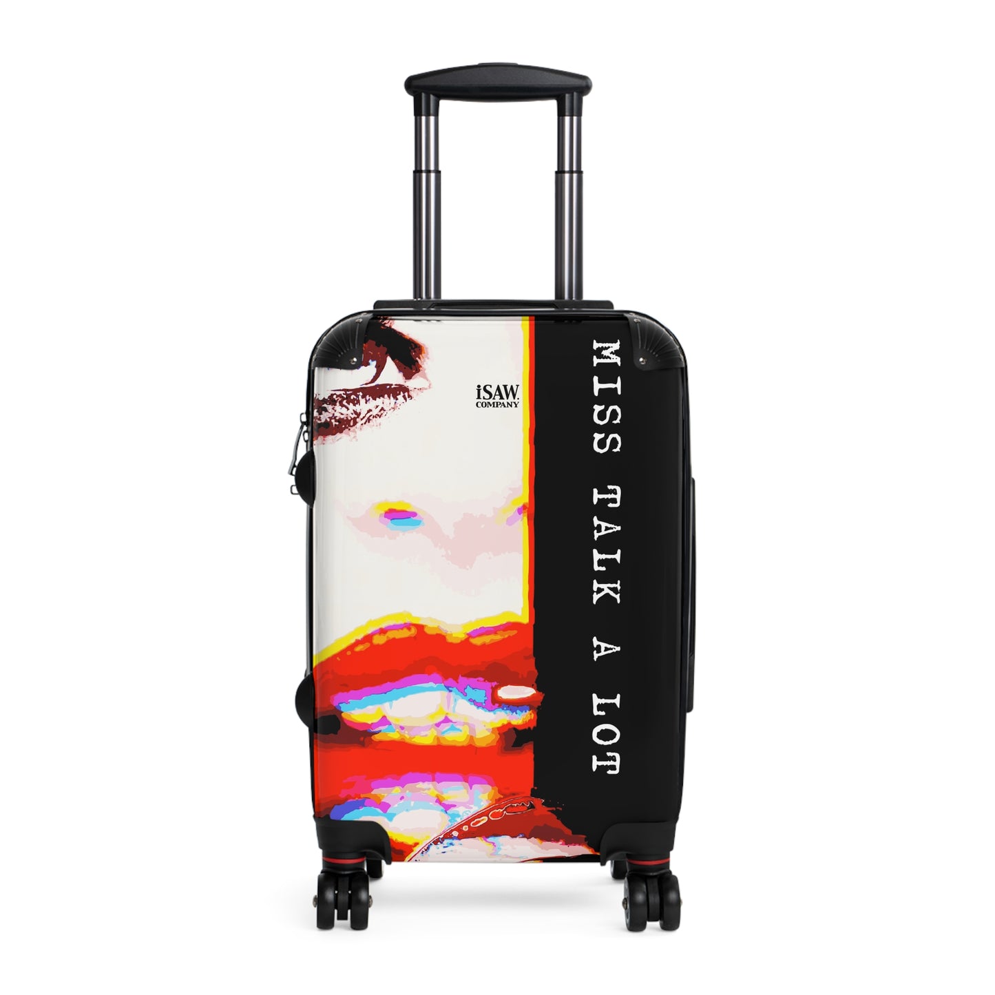 Miss Talk A Lot - Hard - Shell Suitcase - iSAW Company