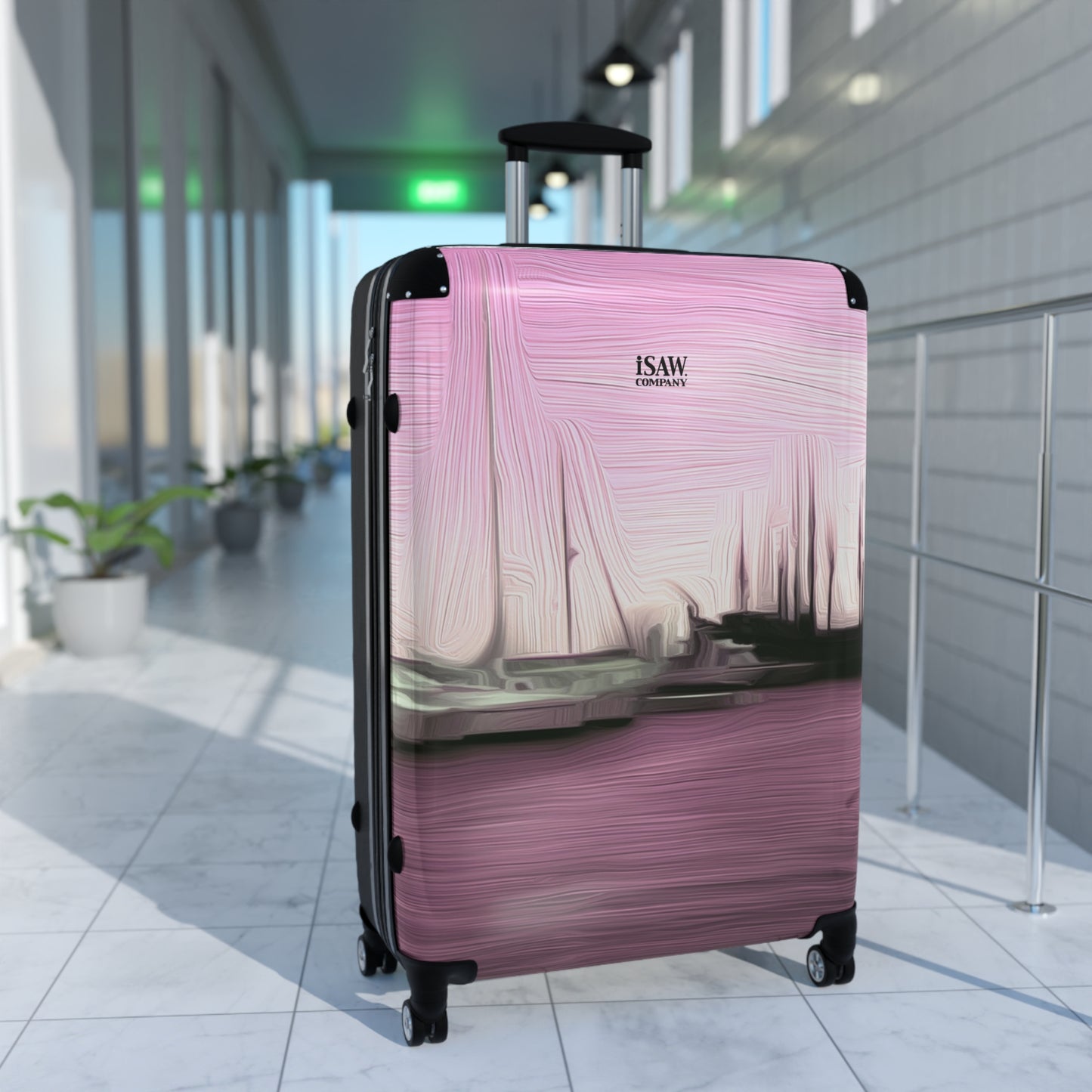 The Sleeping Yachts (at Evening) - Hard - Shell Suitcase - iSAW Company