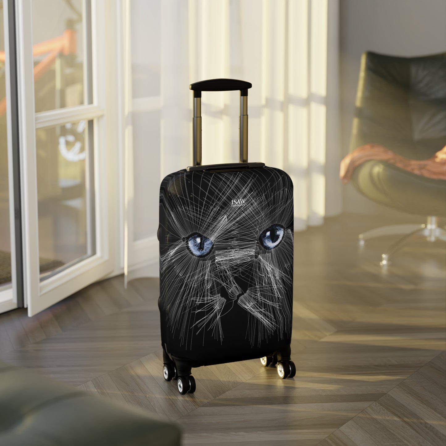 Mister Whiskers - Protective Suitcase Cover - iSAW Company