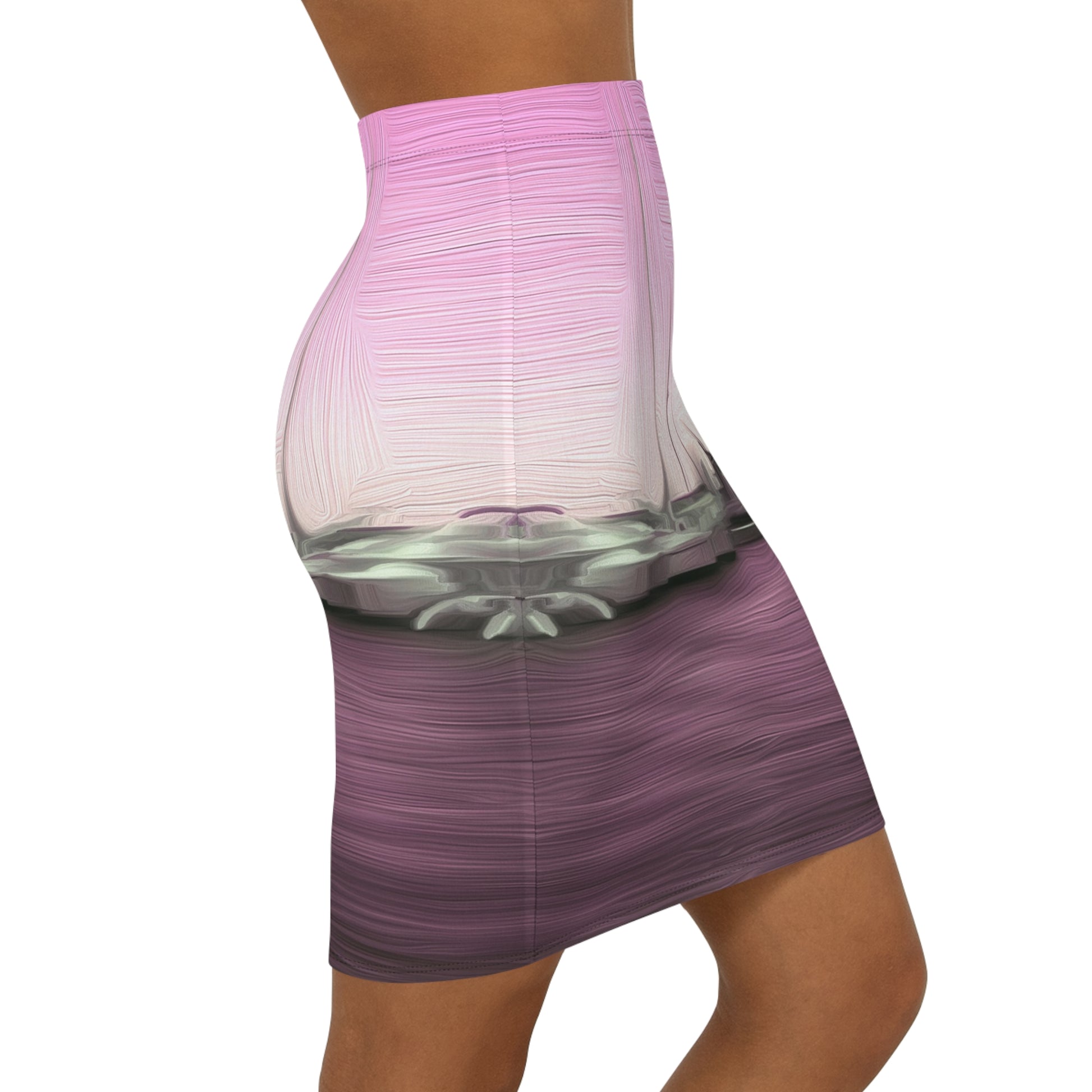 The Sleeping Yachts (at Evening) - Womens Pencil Skirt - iSAW Company