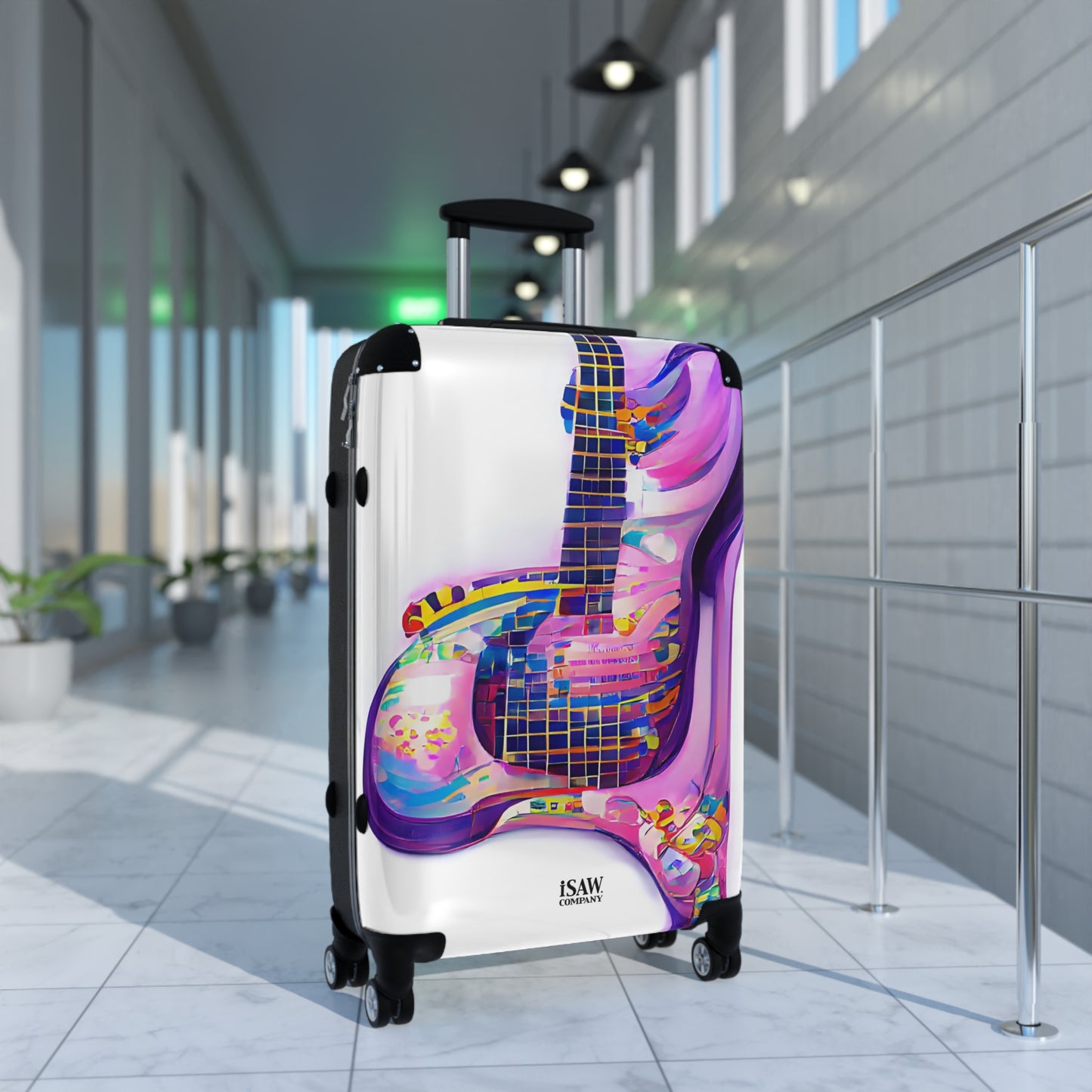 Hippie Guitar - Hard - Shell Suitcase - iSAW Company