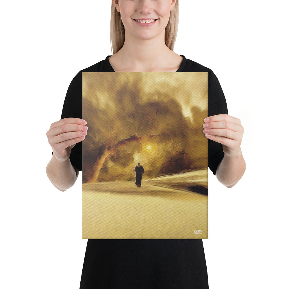 Eye Of The Sand Storm - Canvas Print