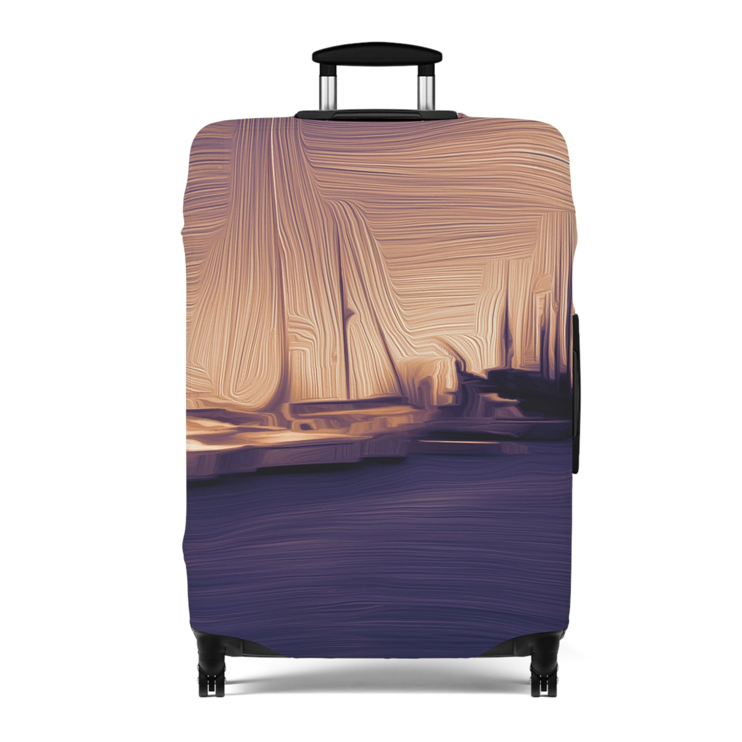 The Sleeping Yachts (at Sunset) – Protective Suitcase Cover - iSAW Company