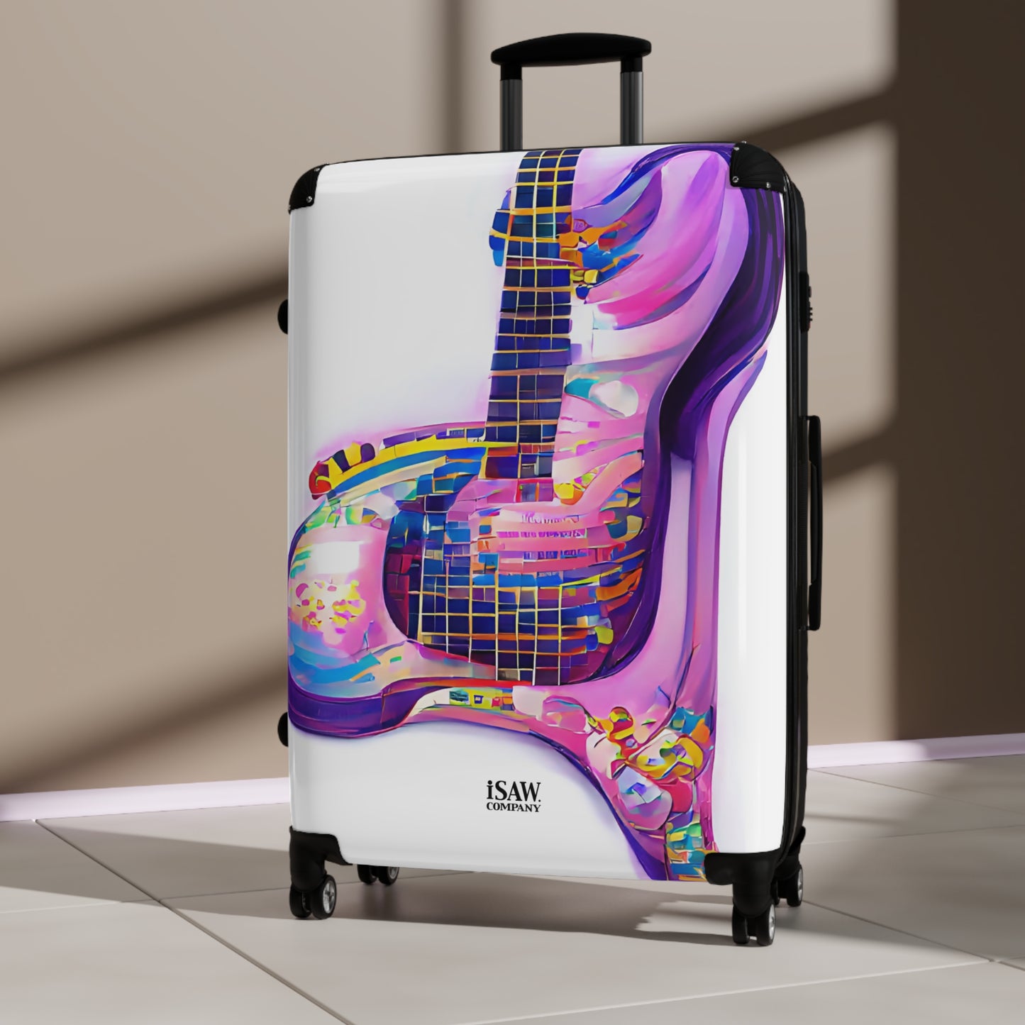 Hippie Guitar - Hard - Shell Suitcase - iSAW Company