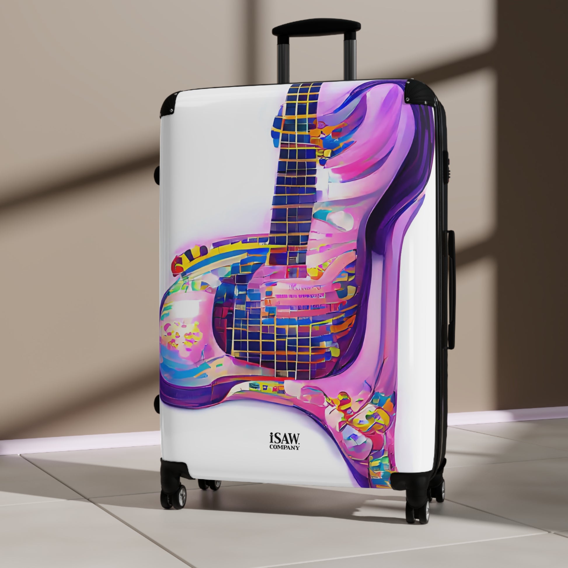 Hippie Guitar - Hard - Shell Suitcase - iSAW Company