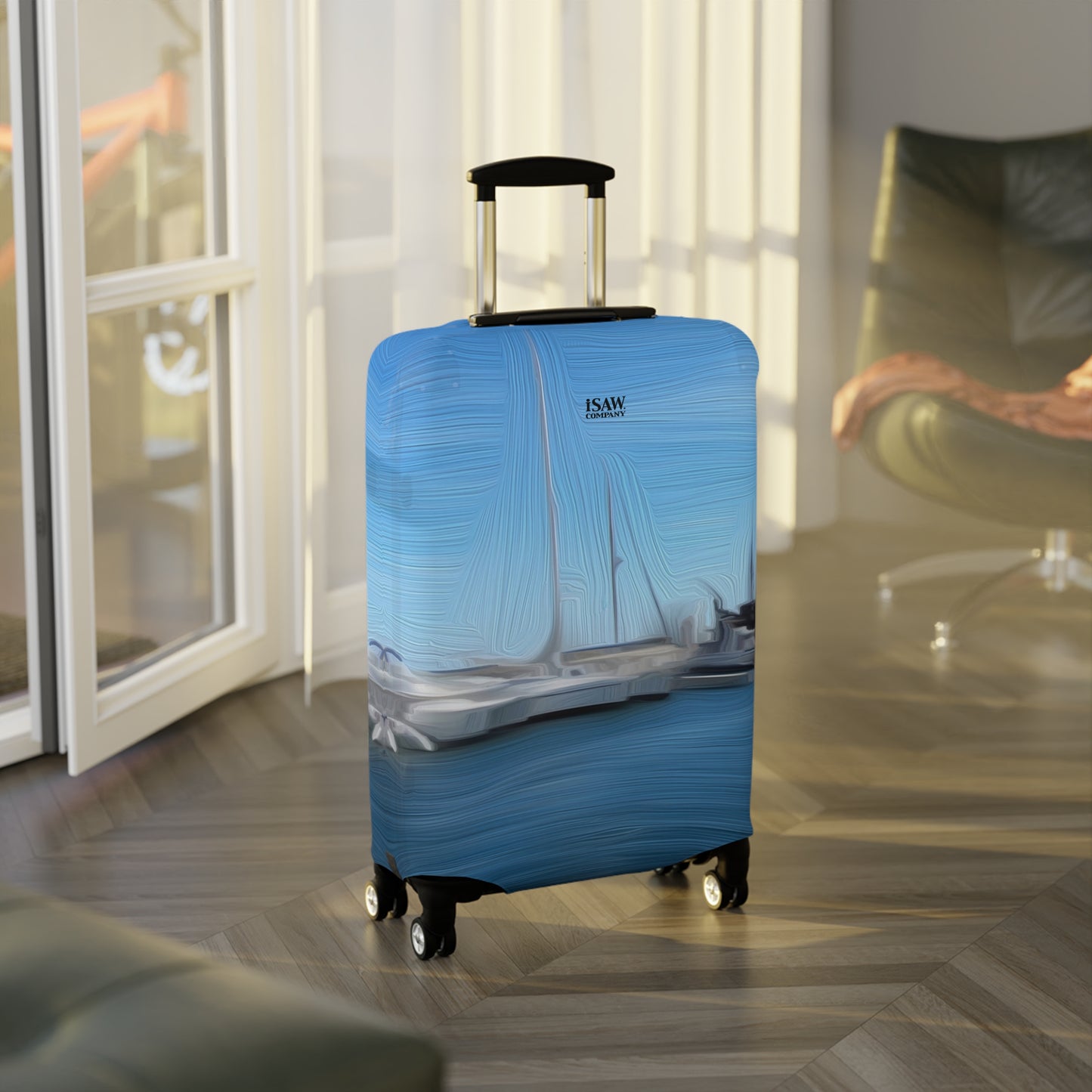 The Sleeping Yachts (at Morning) – Protective Suitcase Cover - iSAW Company