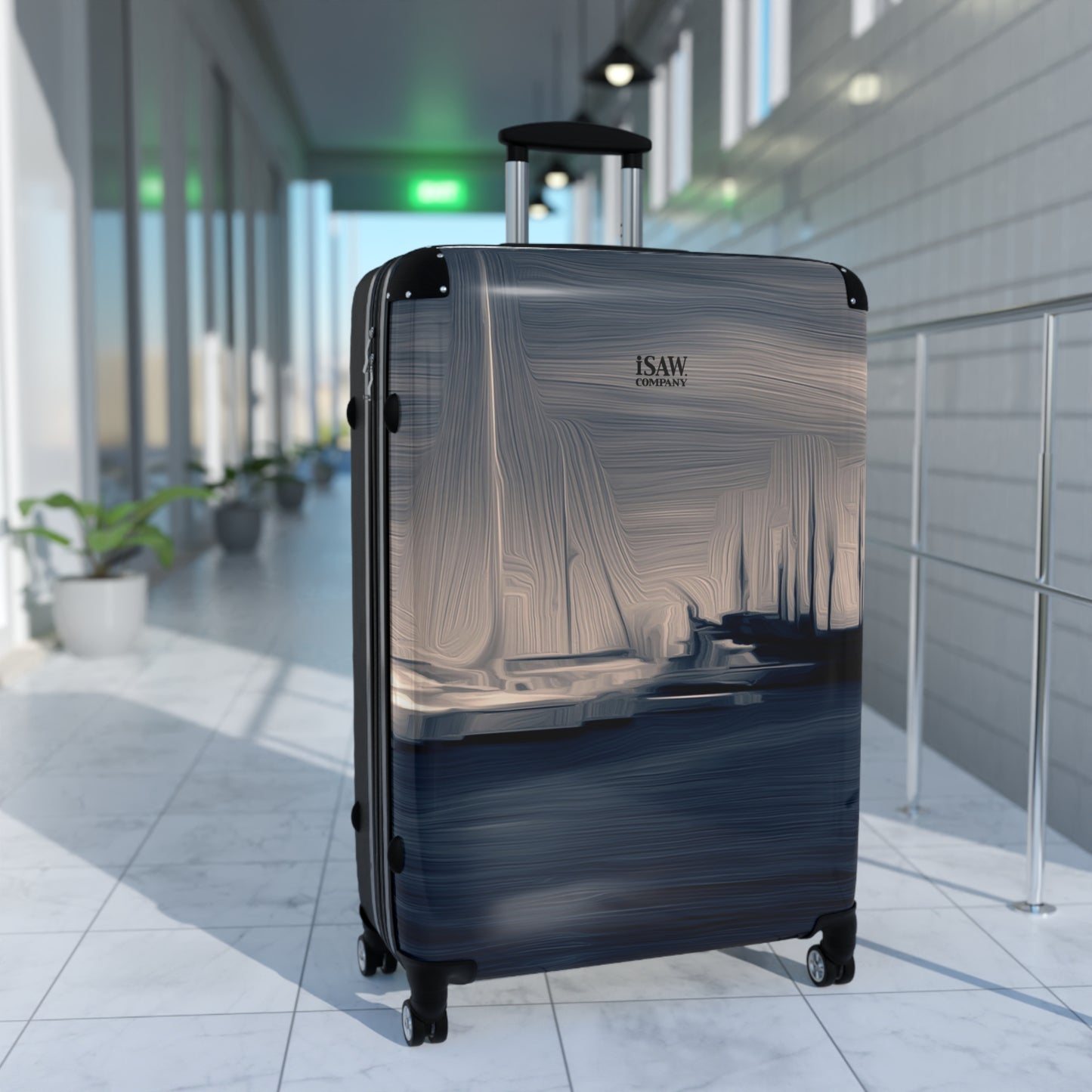 The Sleeping Yachts (at Sunrise) - Hard - Shell Suitcase - iSAW Company