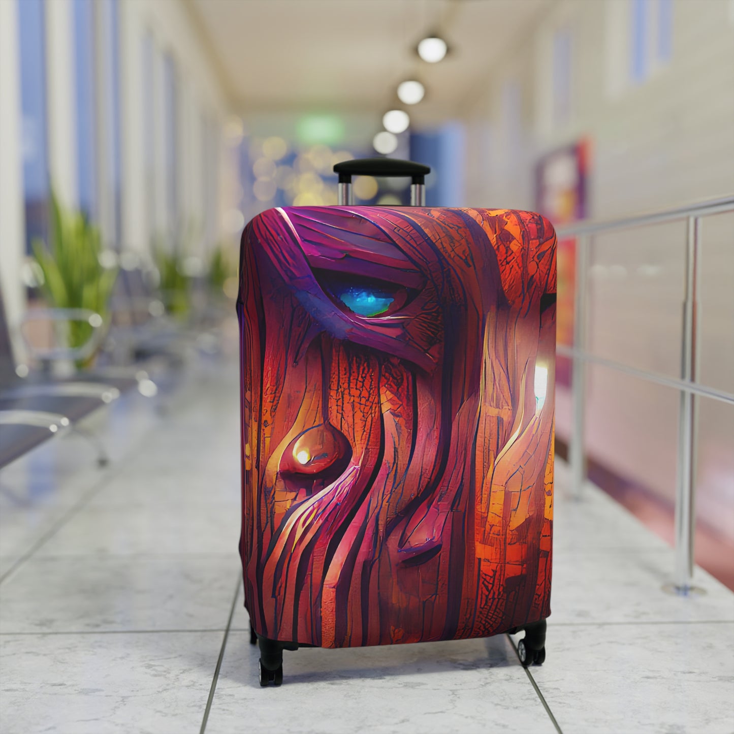 Hardwood – Protective Suitcase Cover - iSAW Company