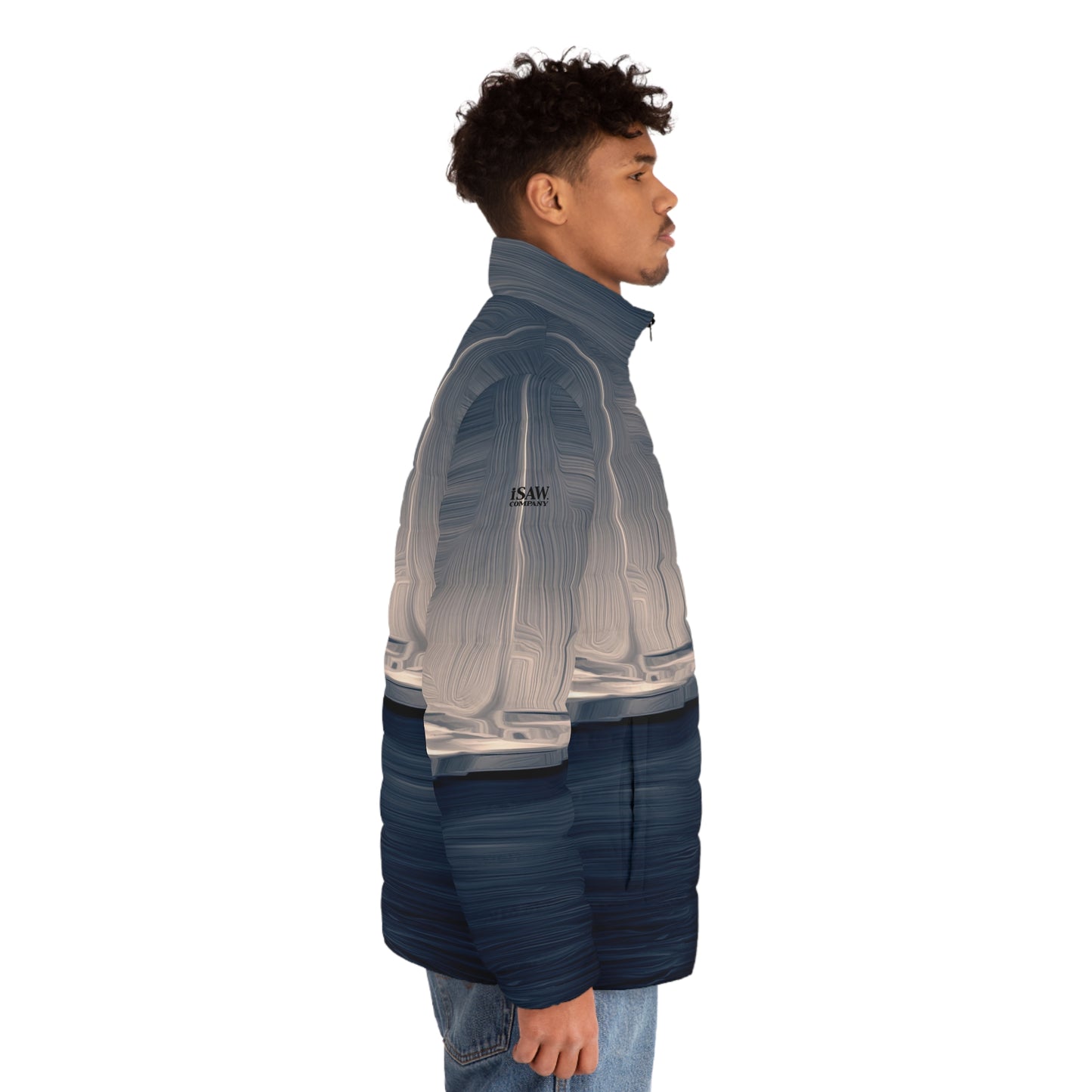 The Sleeping Yachts (at Sunrise) - Mens Puffer Jacket - iSAW Company