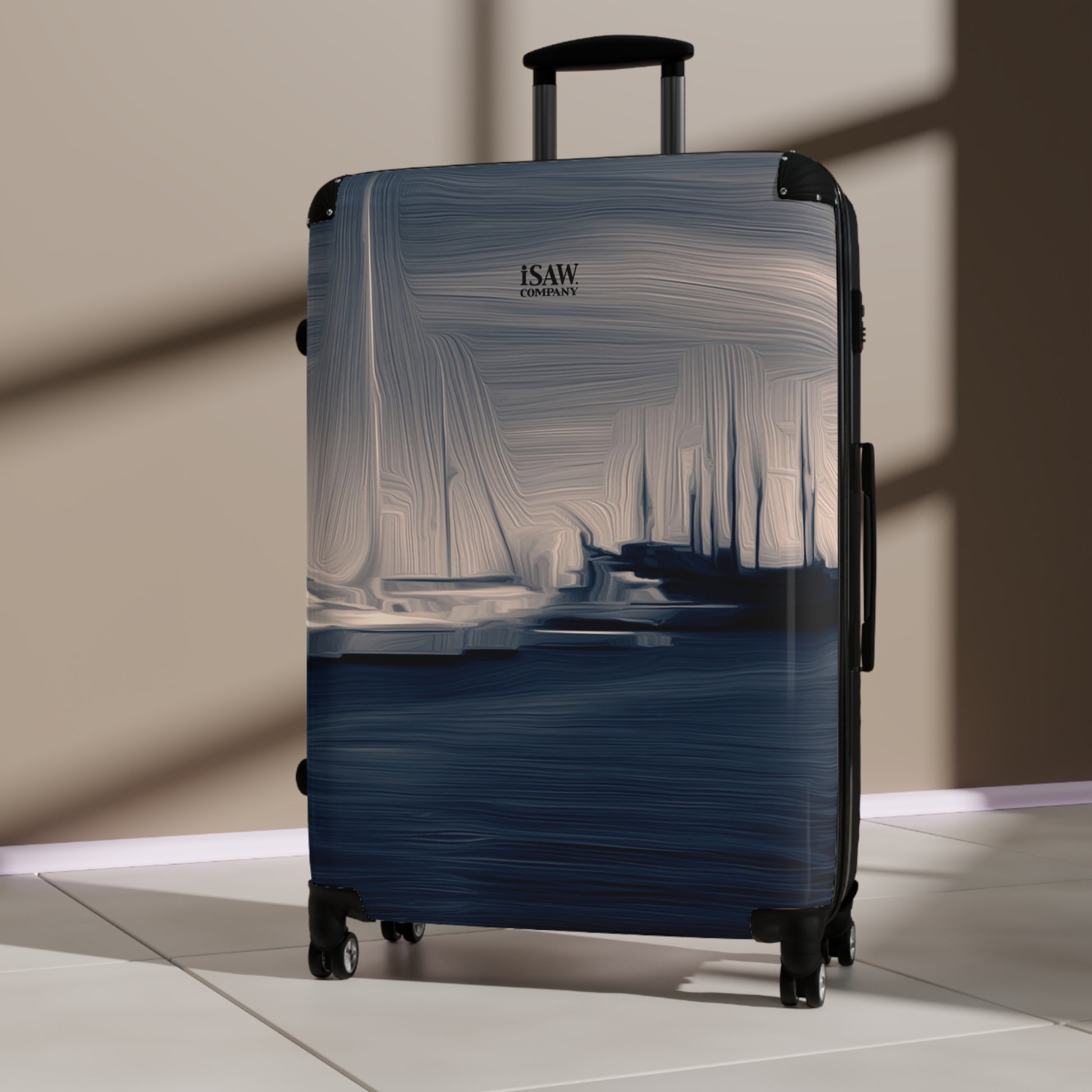 The Sleeping Yachts (at Sunrise) - Hard - Shell Suitcase - iSAW Company