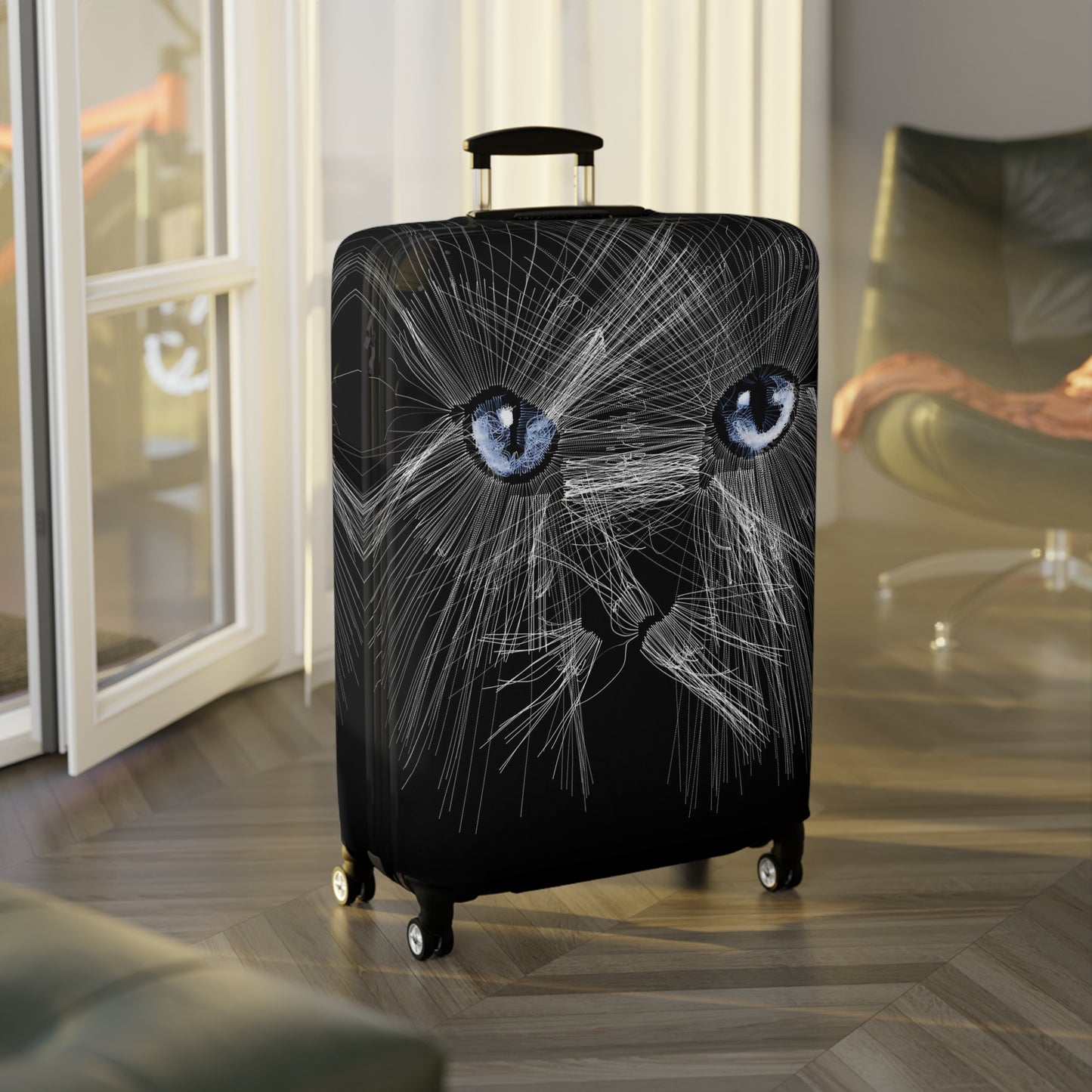 Mister Whiskers - Protective Suitcase Cover - iSAW Company