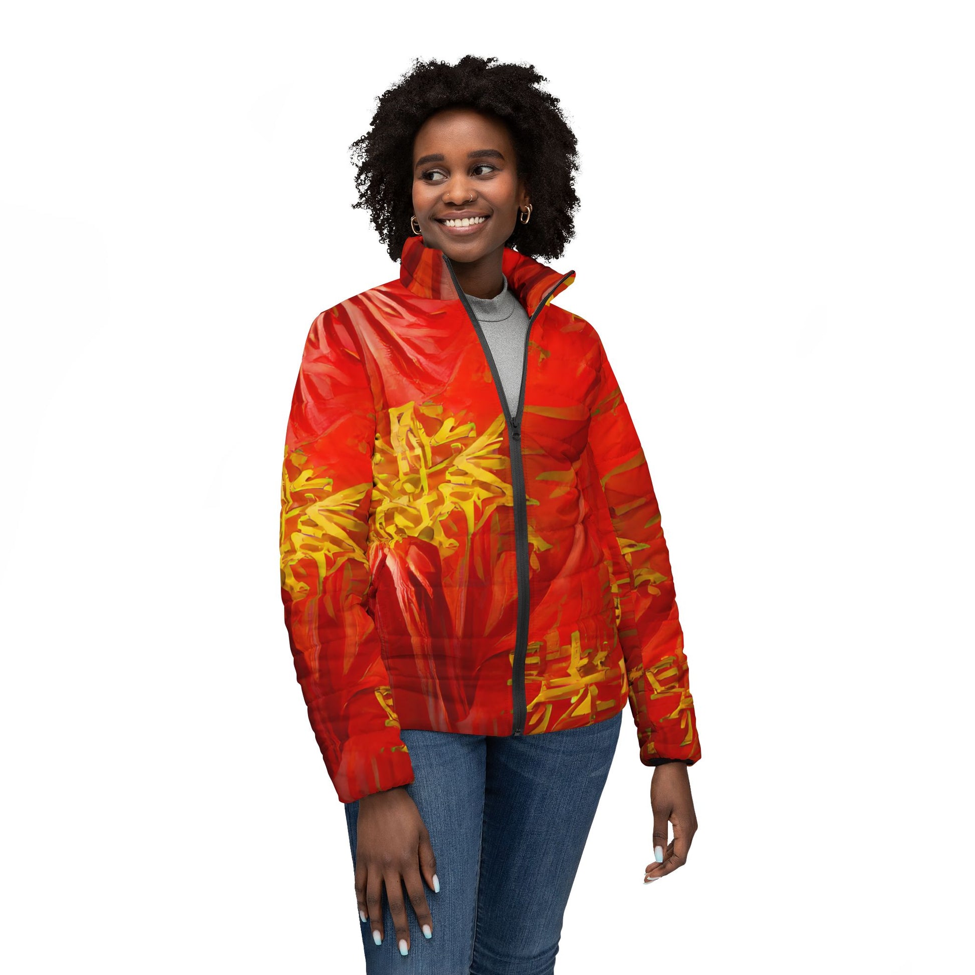 Qízhì - Womens Puffer Jacket - iSAW Company