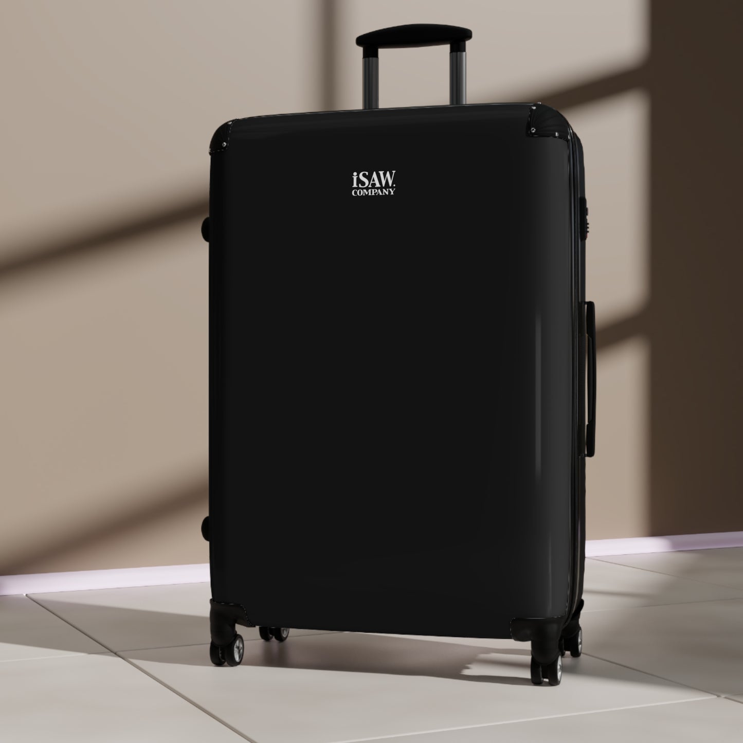 iSAW Black Hard - Shell Suitcase - iSAW Company