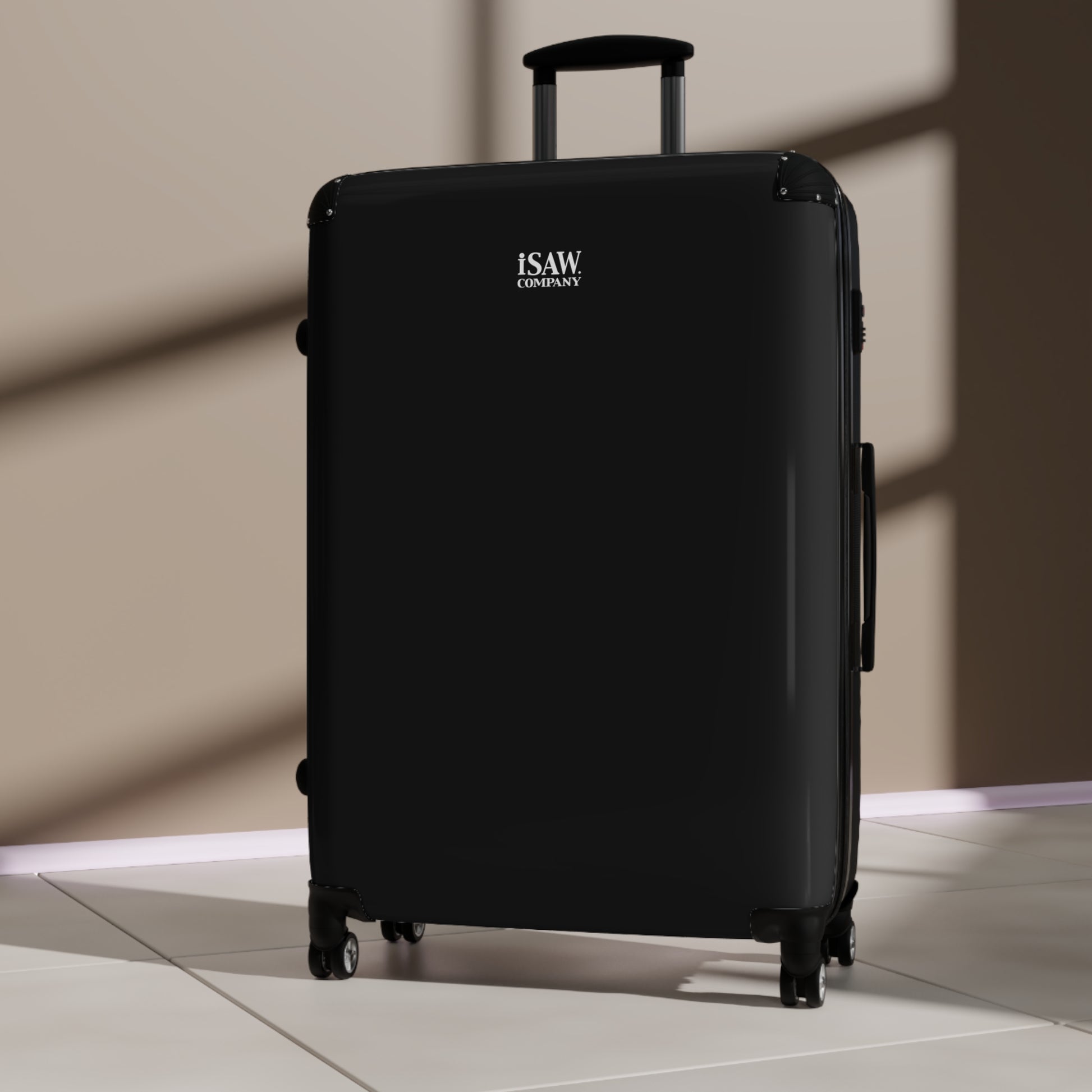 iSAW Black Hard - Shell Suitcase - iSAW Company