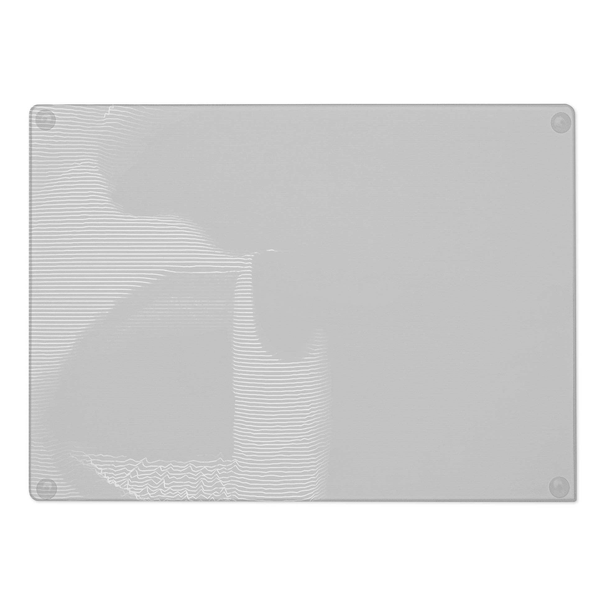 Shhh! - Glass Cutting Board - iSAW Company