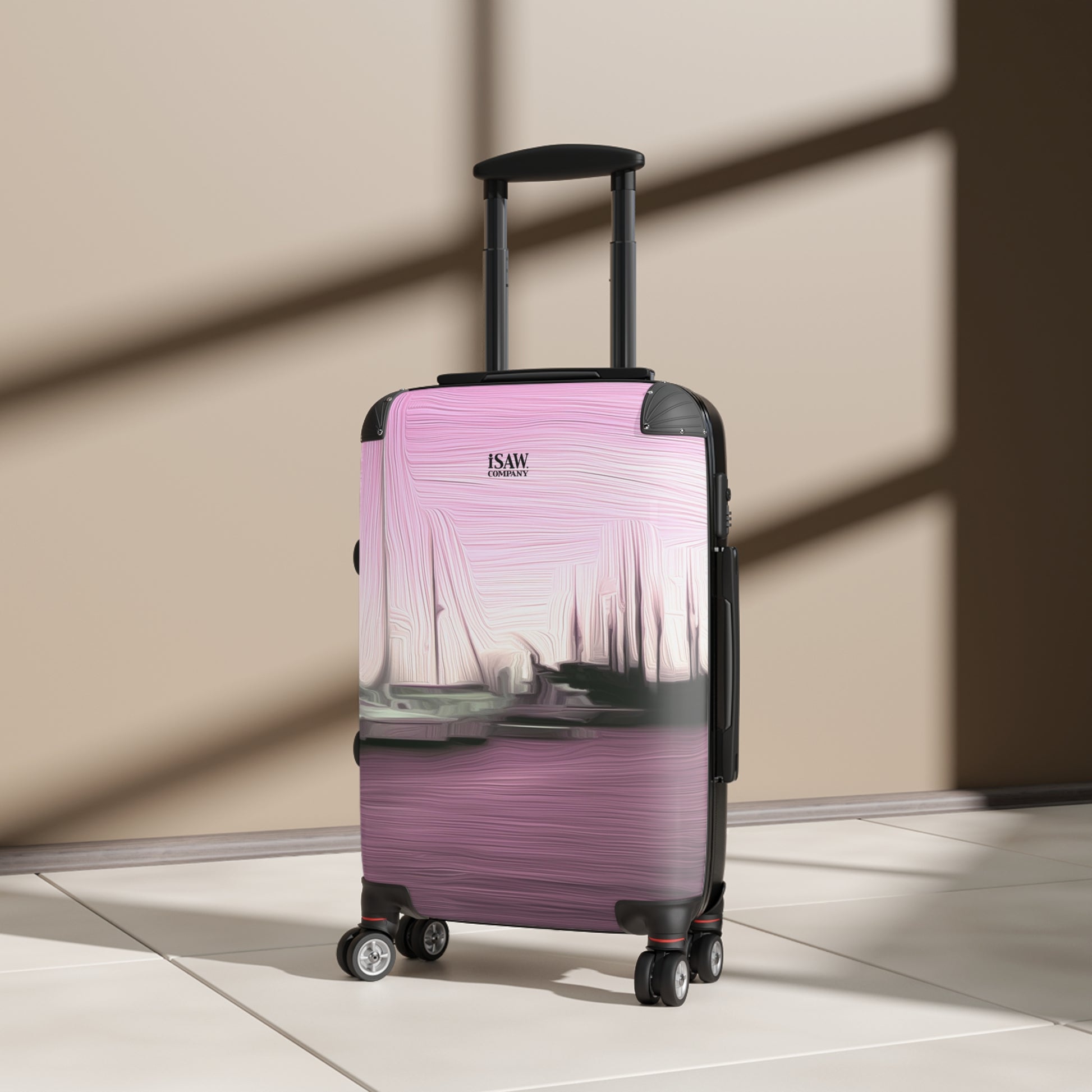 The Sleeping Yachts (at Evening) - Hard - Shell Suitcase - iSAW Company