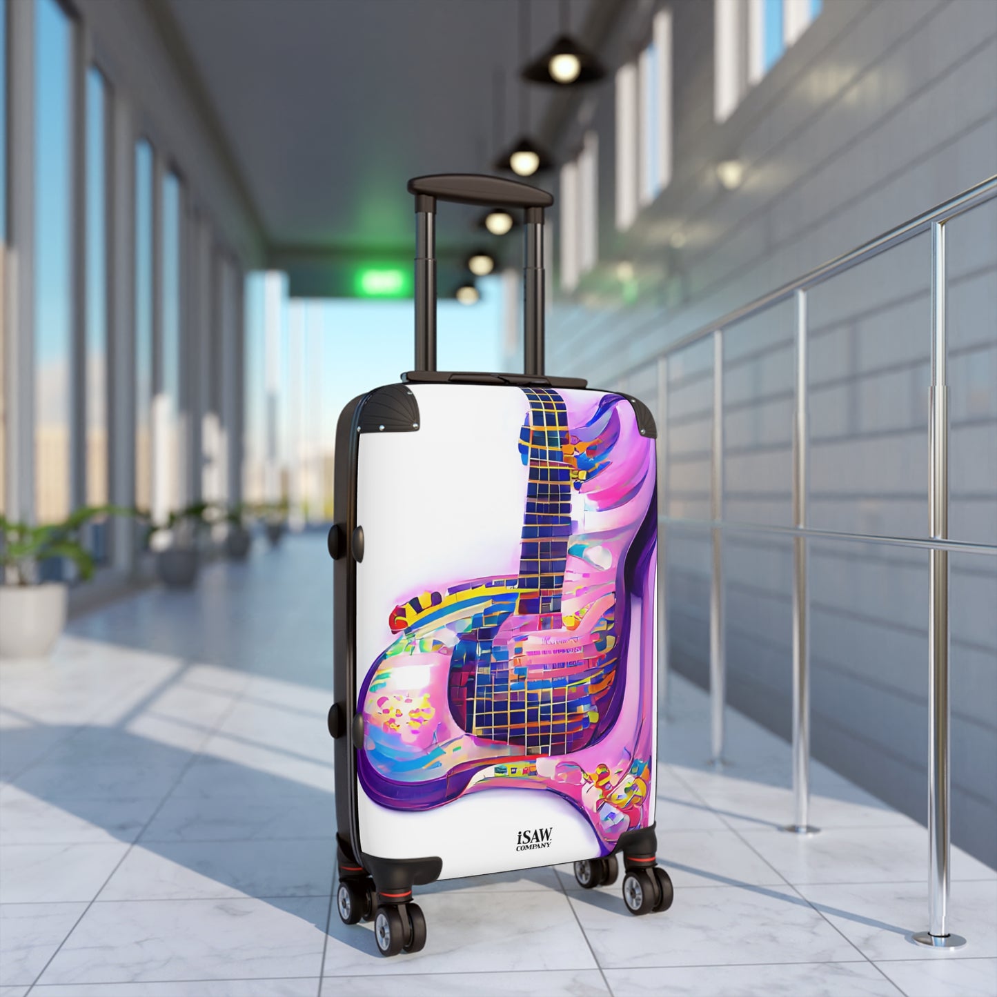 Hippie Guitar - Hard - Shell Suitcase - iSAW Company
