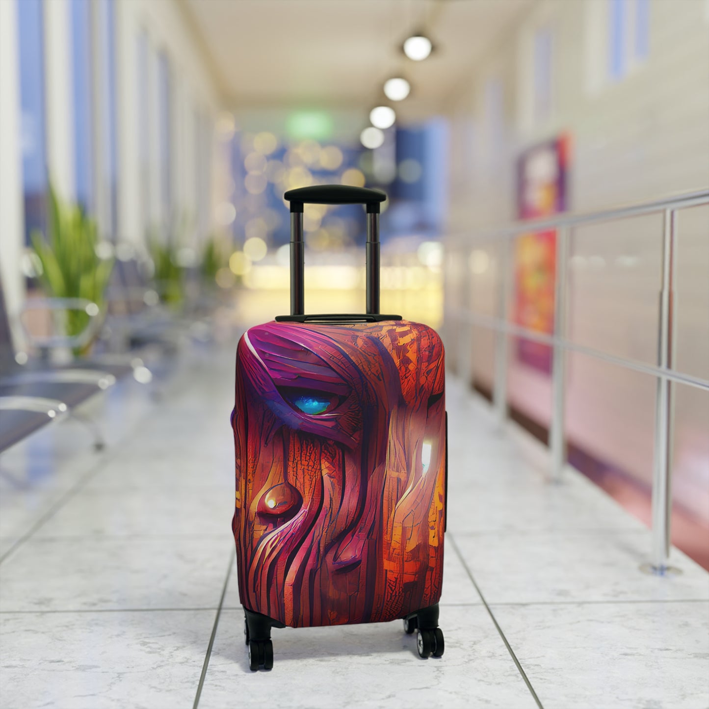 Hardwood – Protective Suitcase Cover - iSAW Company