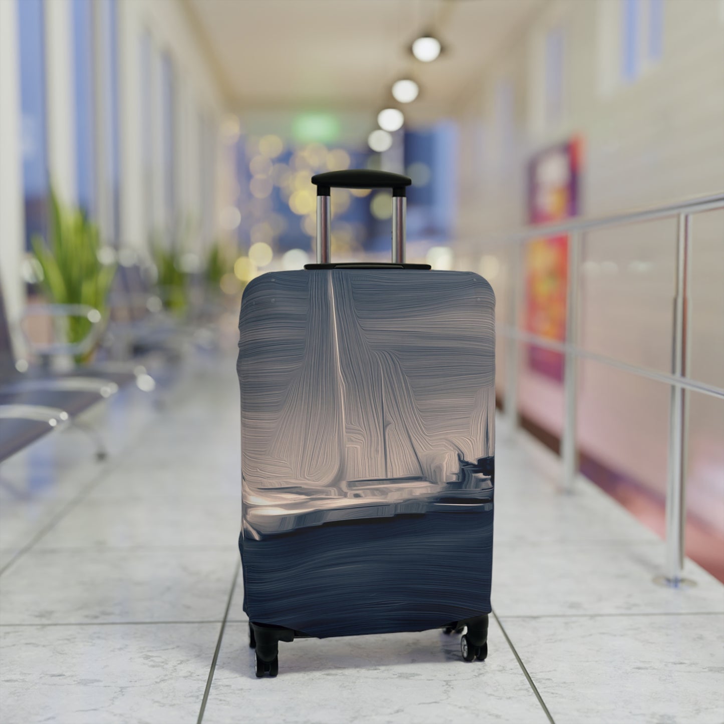 The Sleeping Yachts (at Sunrise) – Protective Suitcase Cover - iSAW Company