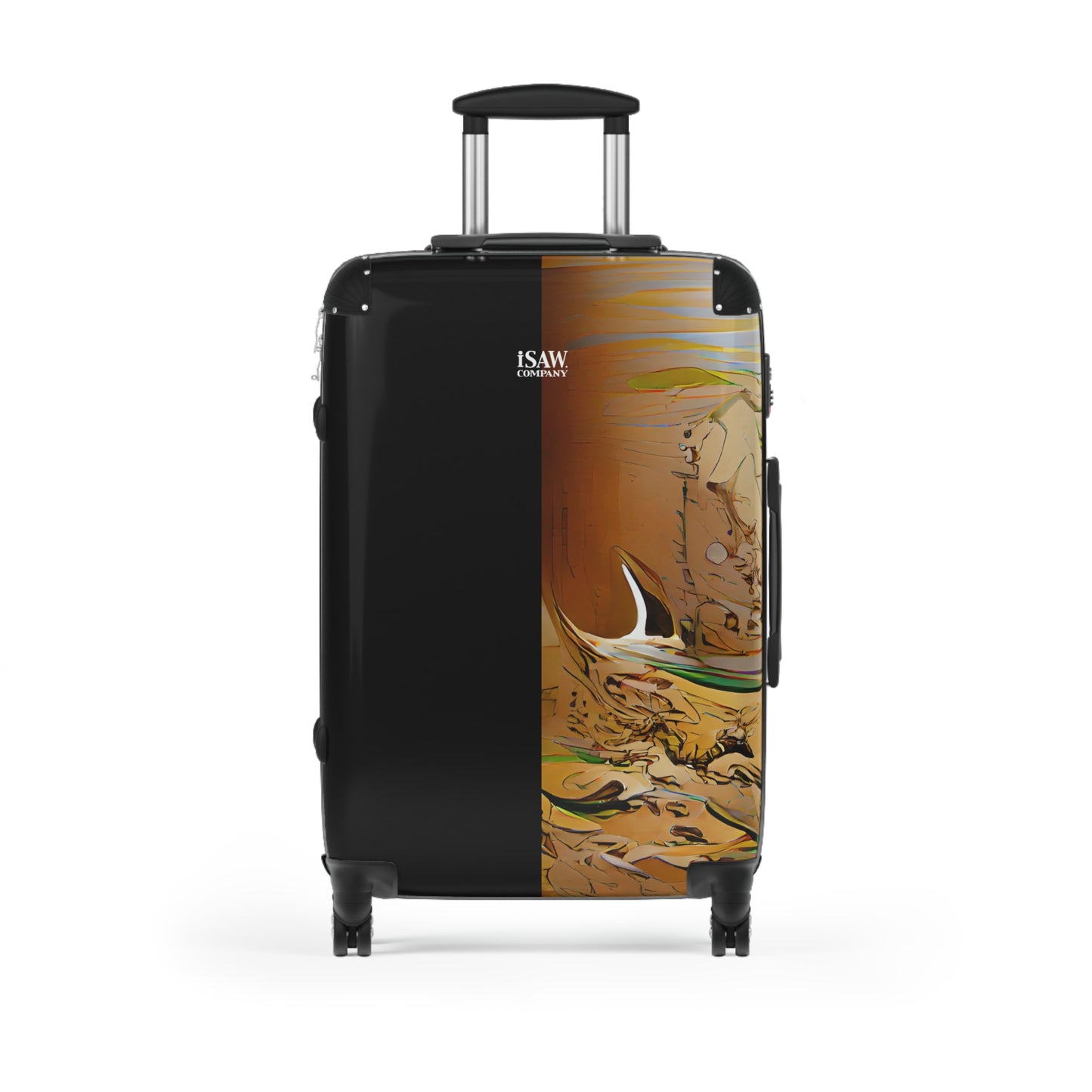 Half Black Half Gāolàng - Hard - Shell Suitcase - iSAW Company