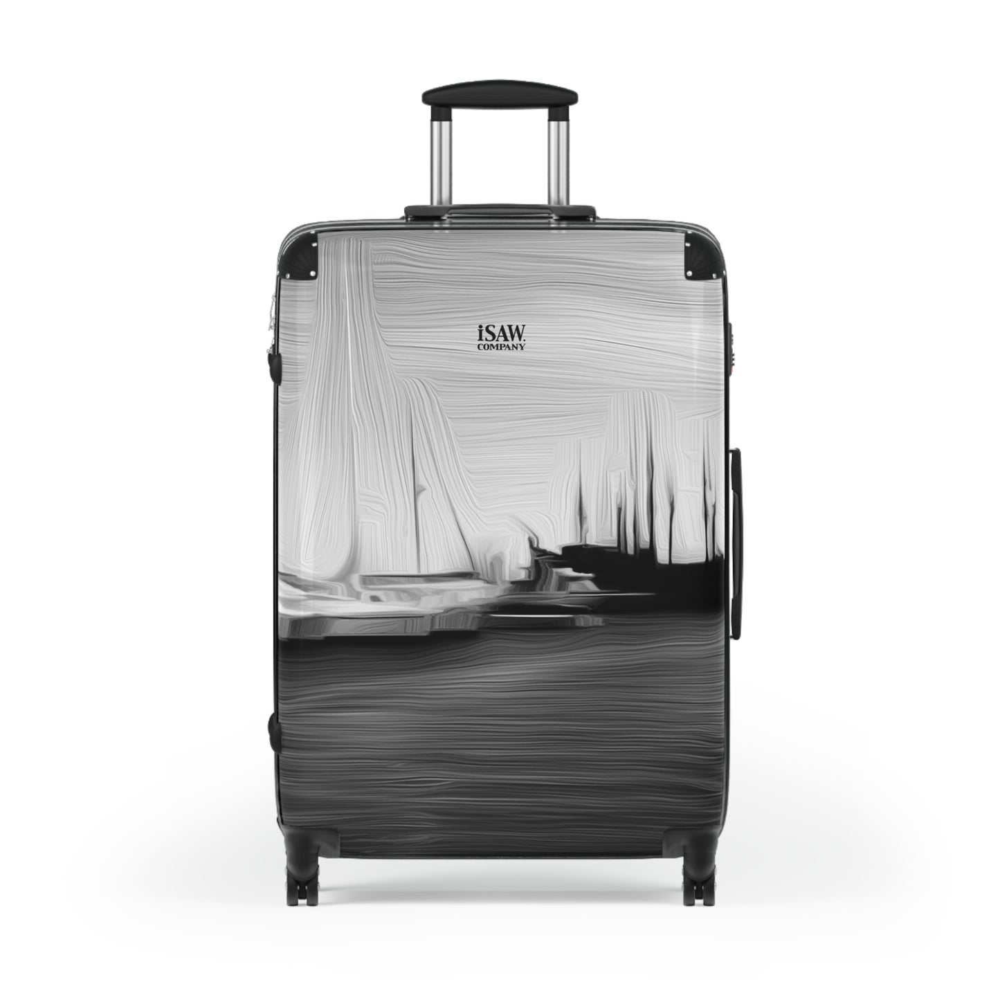 The Sleeping Yachts (at Night) - Hard - Shell Suitcase - iSAW Company