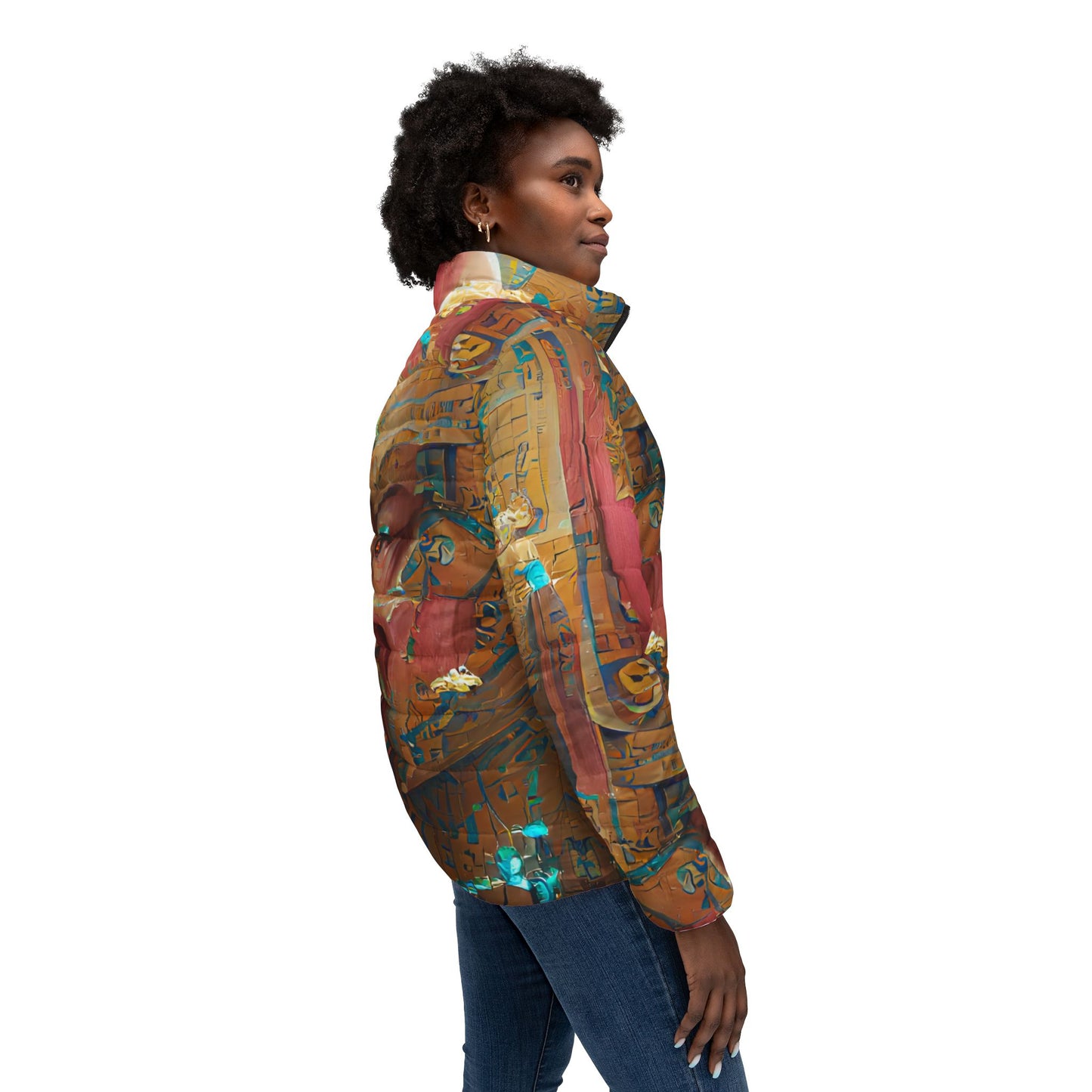 Huángdì - Womens Puffer Jacket - iSAW Company