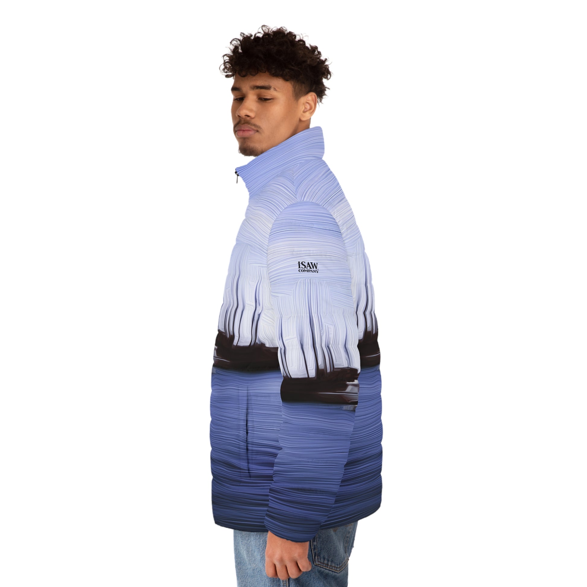 The Sleeping Yachts (at Afternoon) - Mens Puffer Jacket - iSAW Company