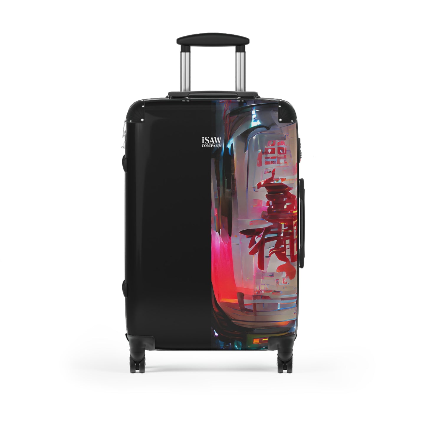 Half Black Half Báijiǔ - Hard - Shell Suitcase - iSAW Company