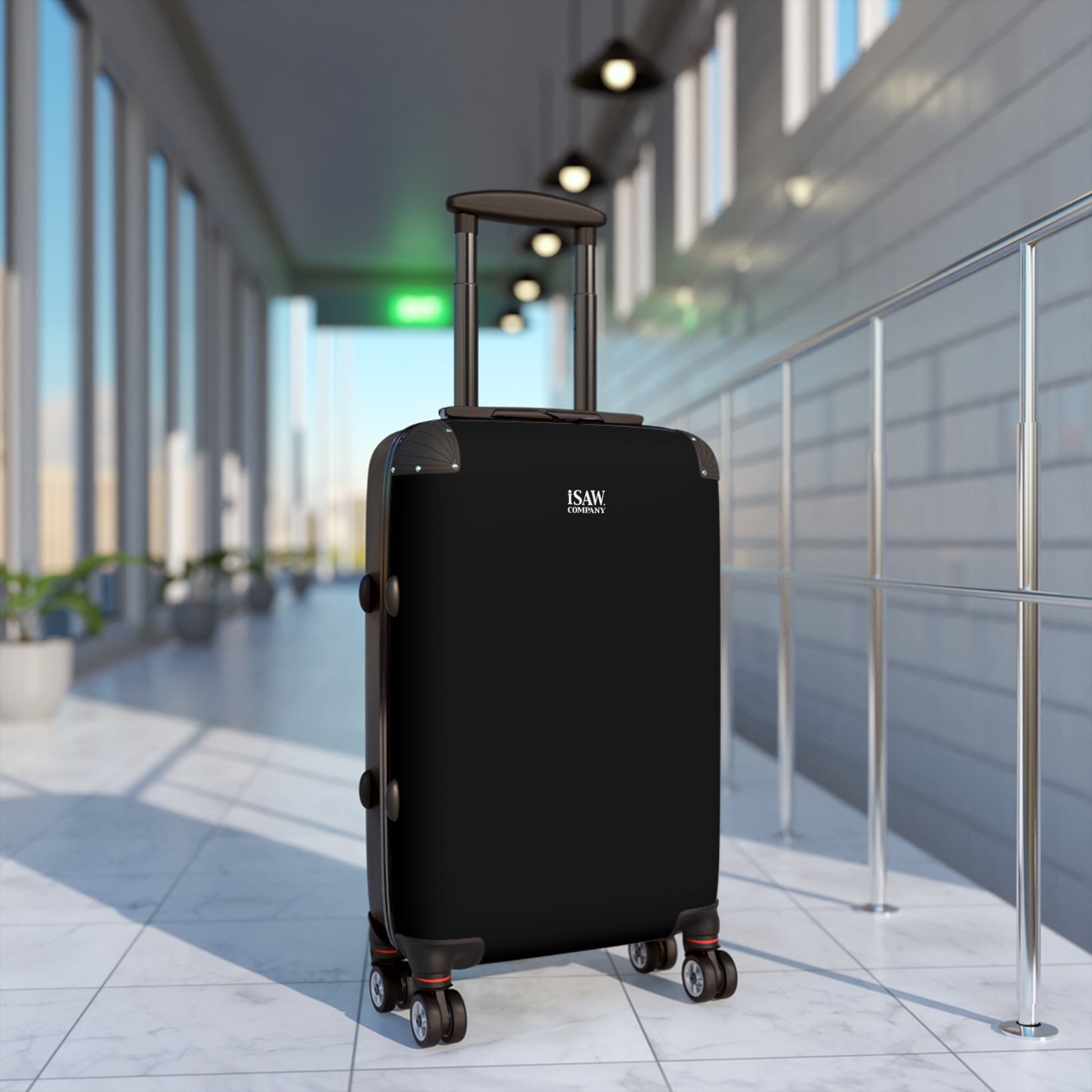 iSAW Black Hard - Shell Suitcase - iSAW Company