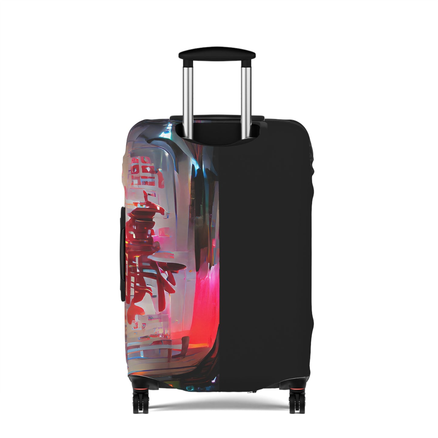 Half Black Half Báijiǔ – Protective Suitcase Cover - iSAW Company