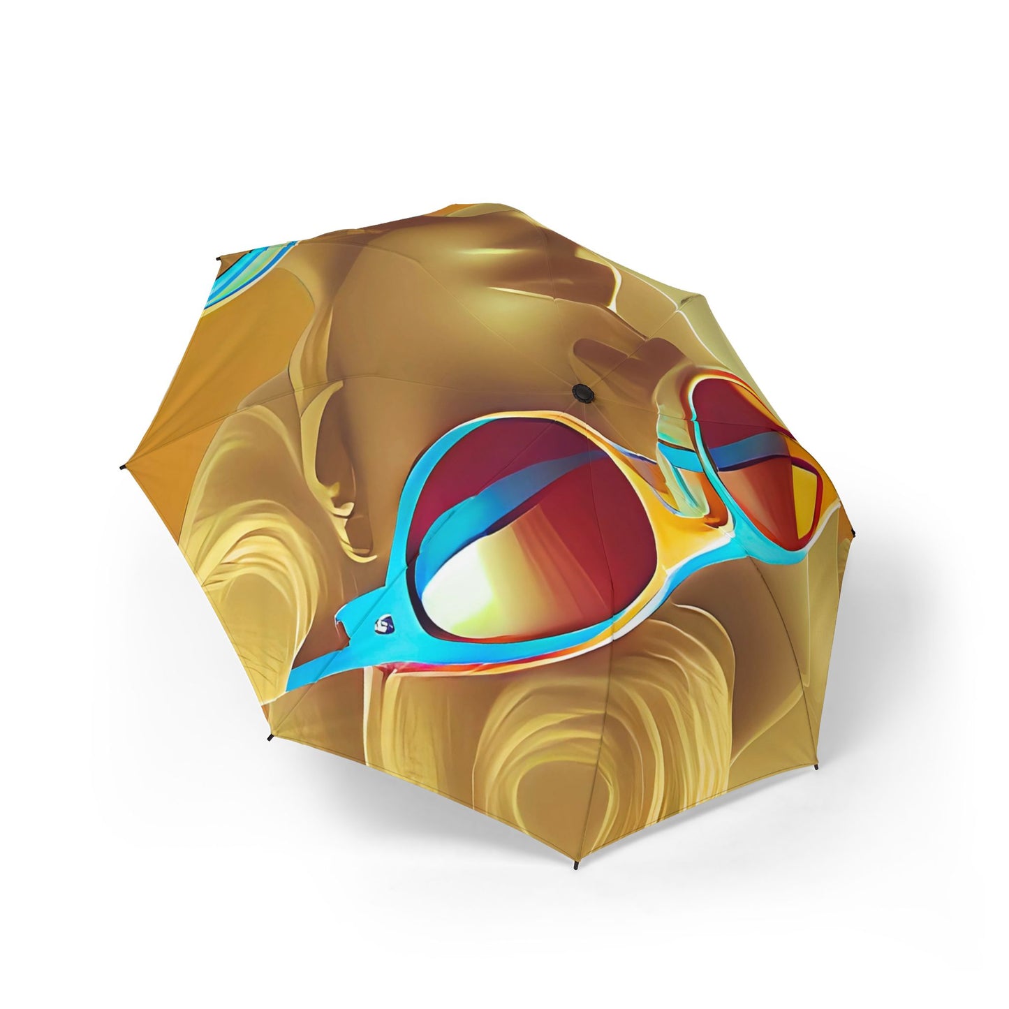 Retro Cool Orange - Windproof Umbrella - iSAW Company