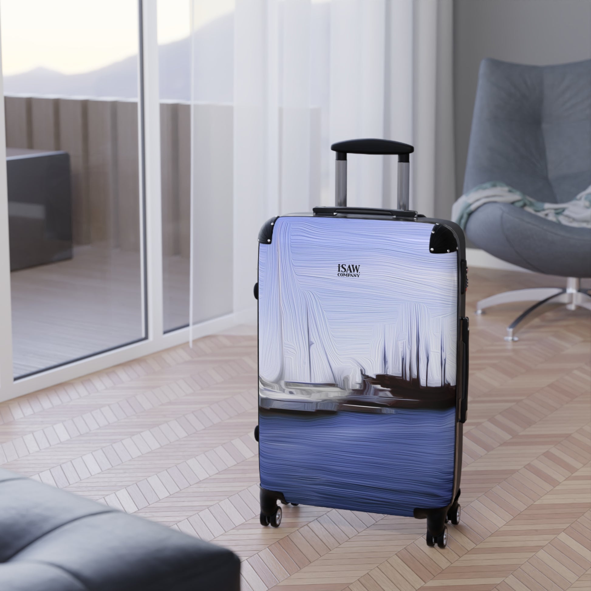 The Sleeping Yachts (at Afternoon) - Hard - Shell Suitcase - iSAW Company