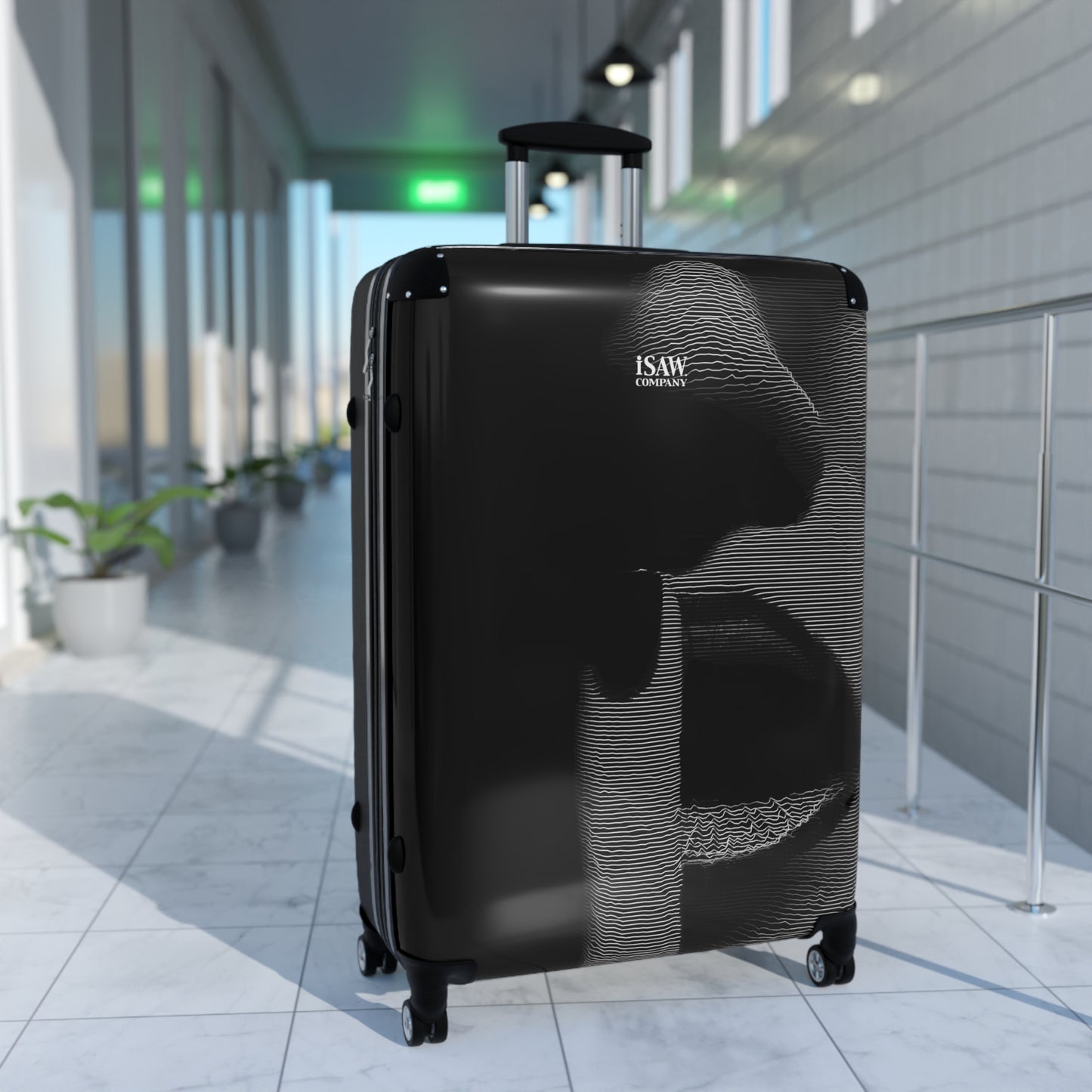 Shhh! - Hard - Shell Suitcase - iSAW Company