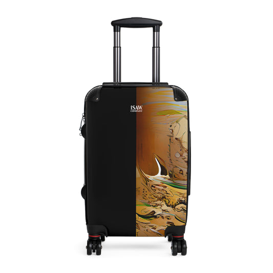 Half Black Half Gāolàng - Hard - Shell Suitcase - iSAW Company