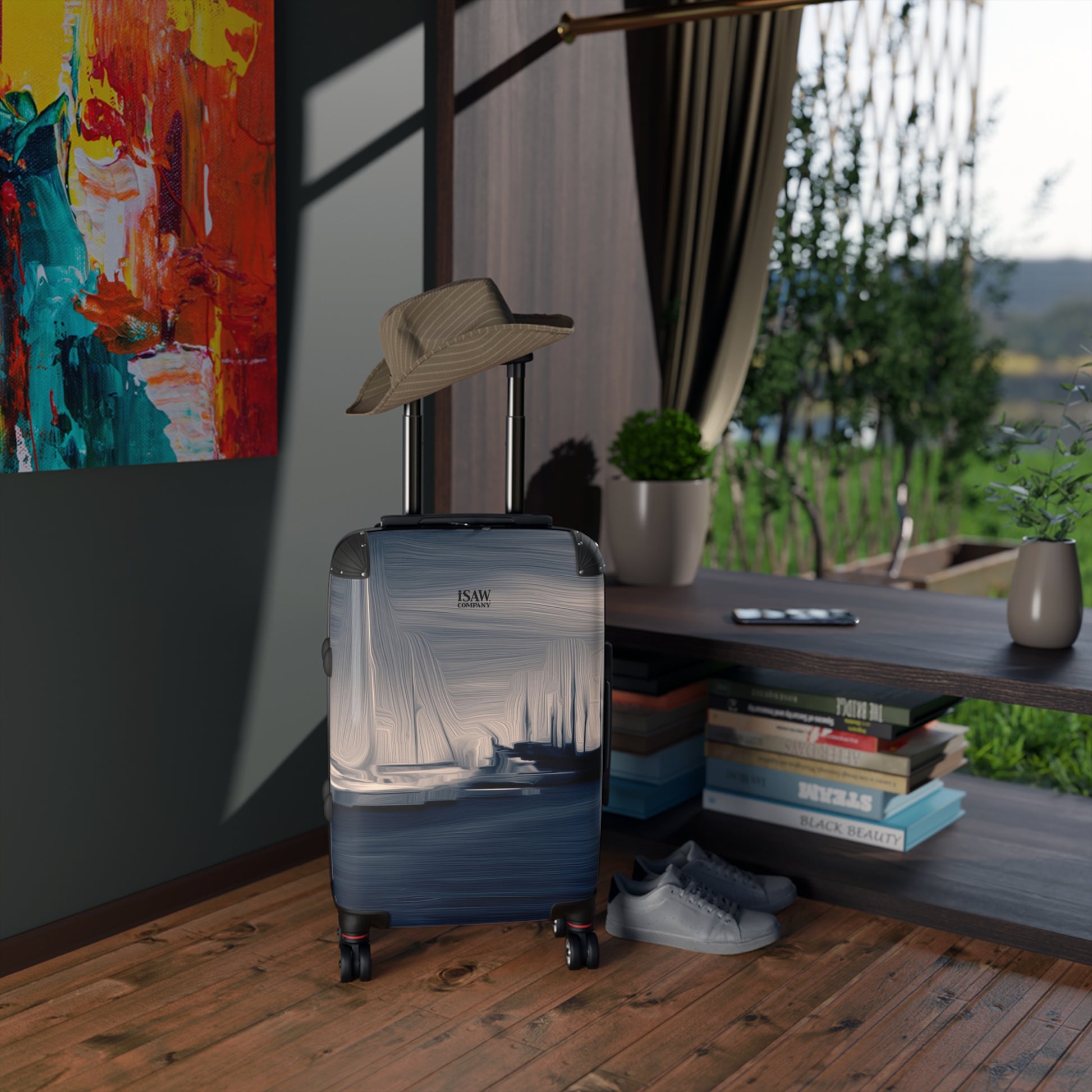 The Sleeping Yachts (at Sunrise) - Hard - Shell Suitcase - iSAW Company