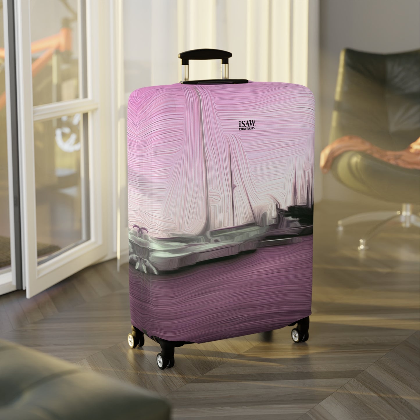 The Sleeping Yachts (at Evening) – Protective Suitcase Cover - iSAW Company