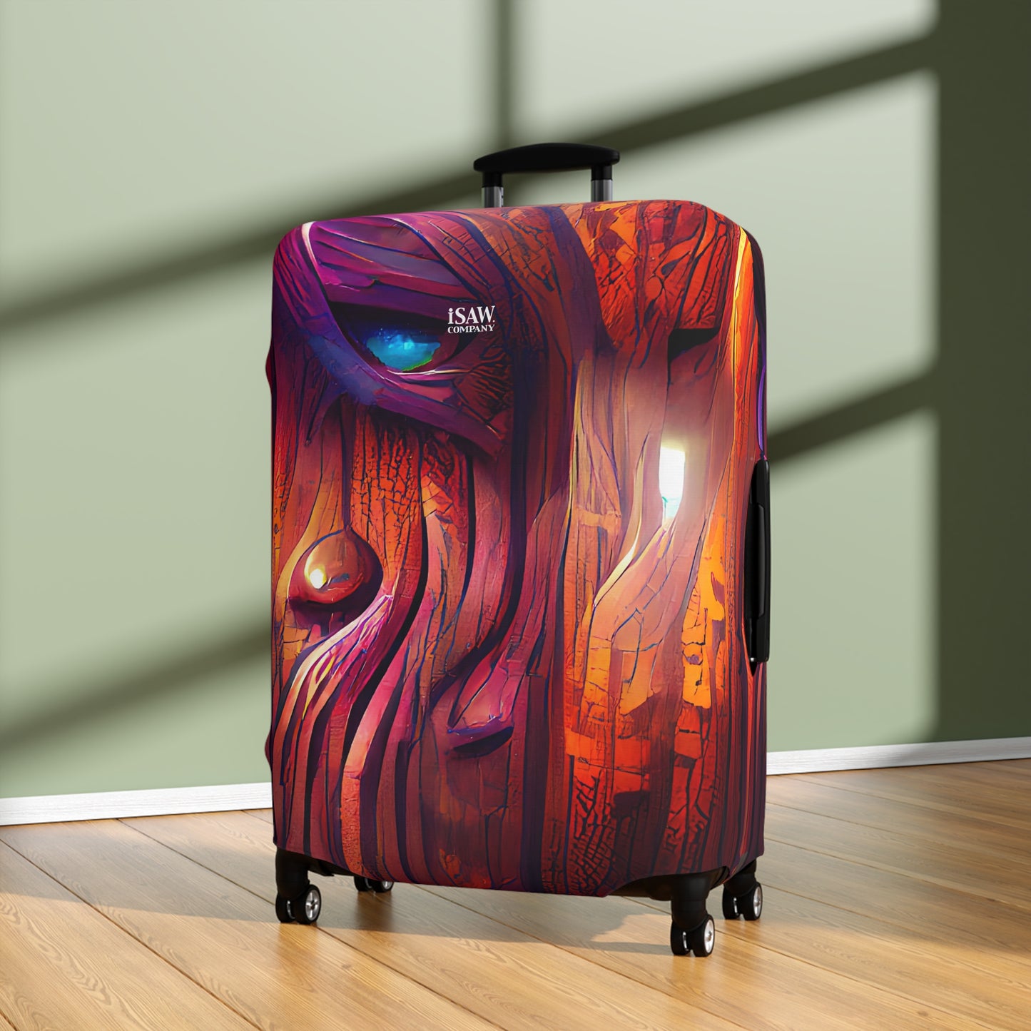 Hardwood – Protective Suitcase Cover - iSAW Company