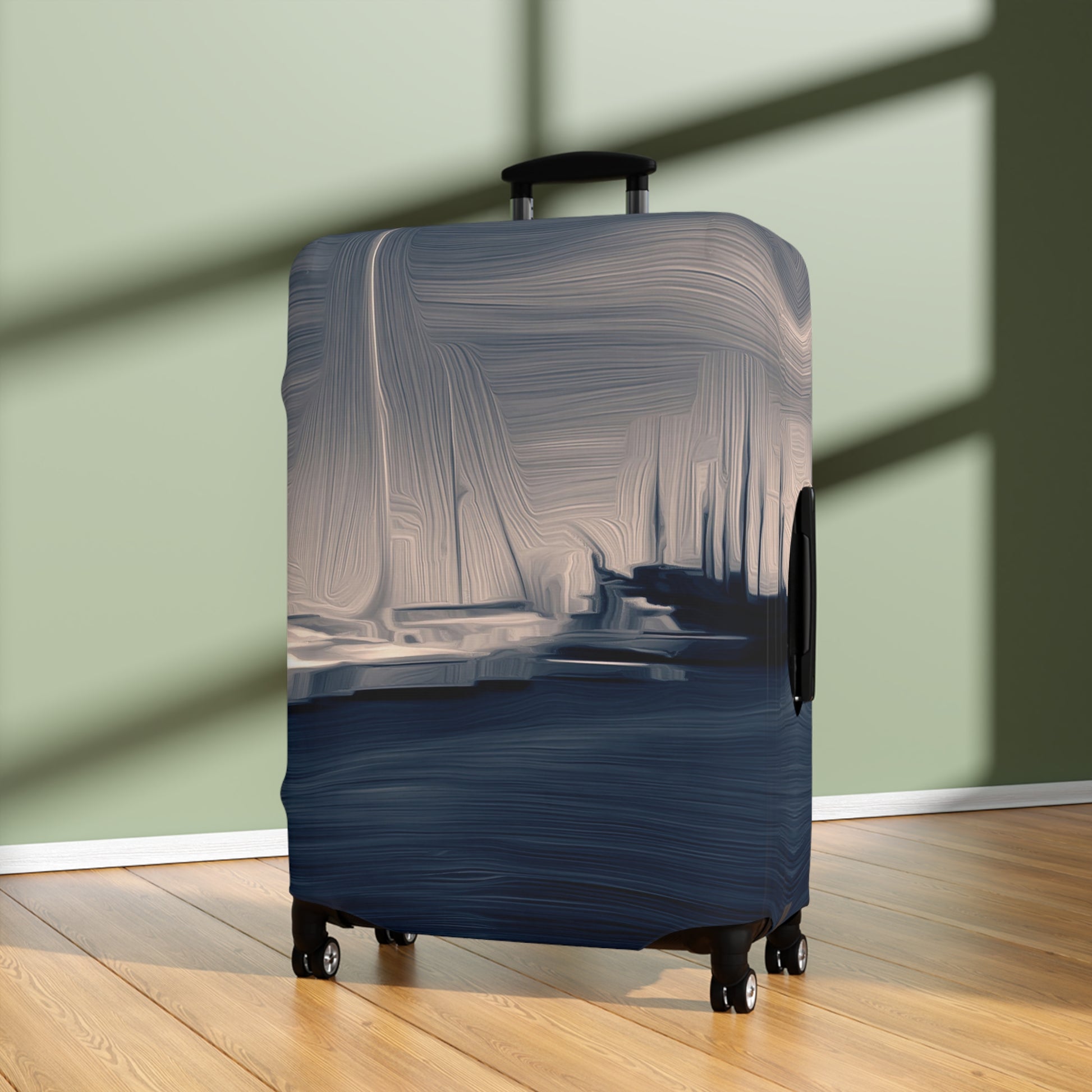 The Sleeping Yachts (at Sunrise) – Protective Suitcase Cover - iSAW Company