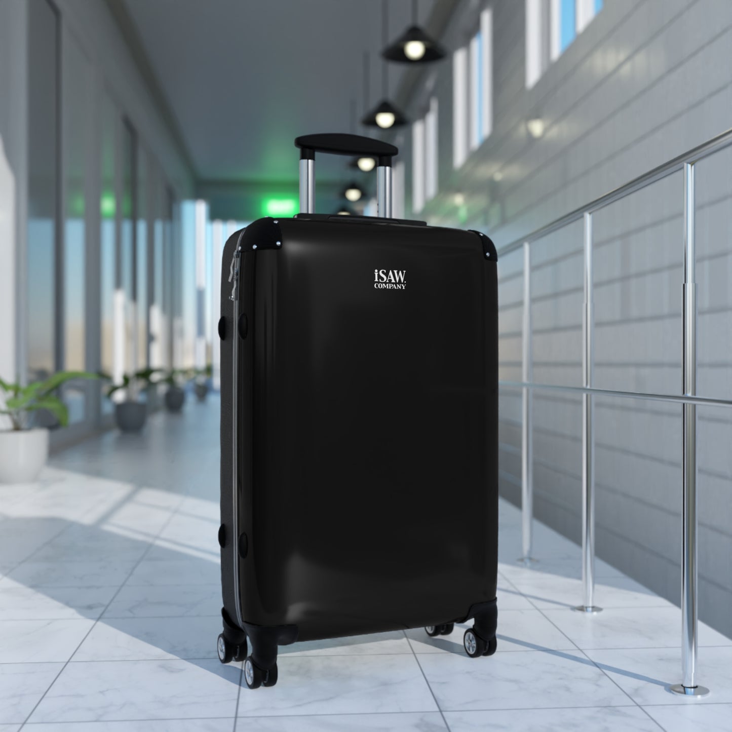 iSAW Black Hard - Shell Suitcase - iSAW Company