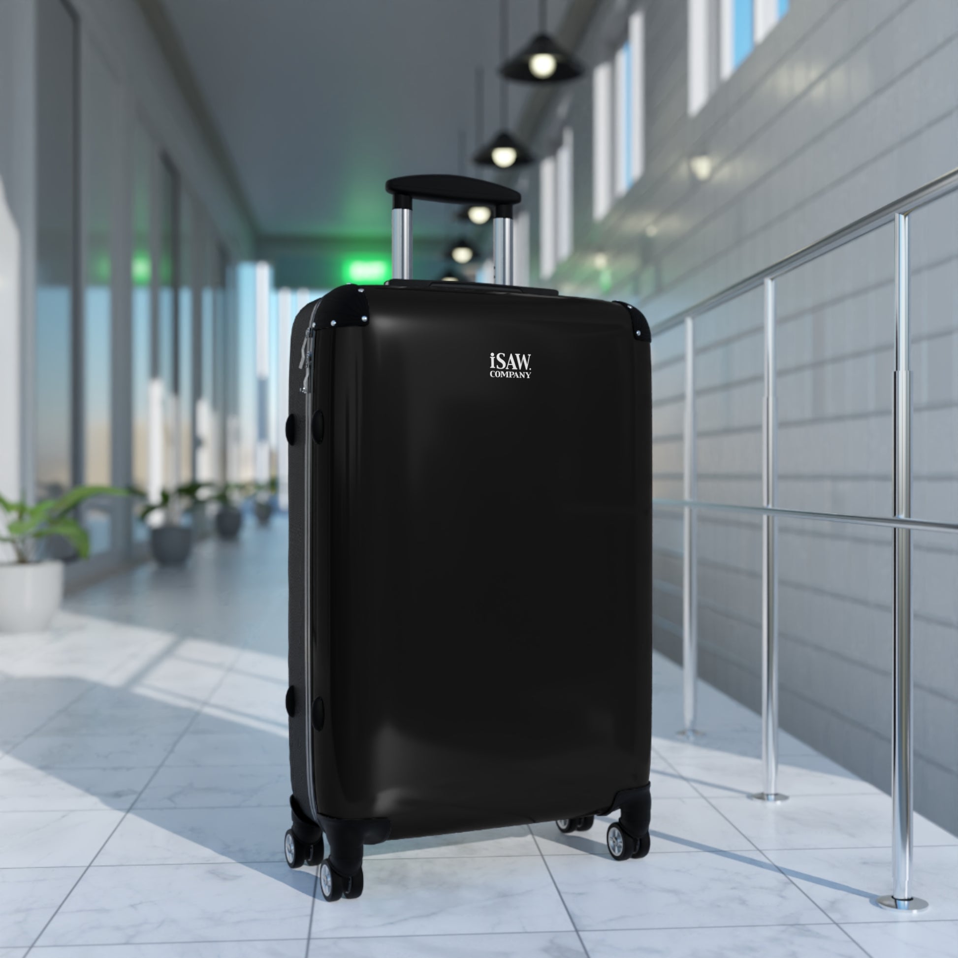 iSAW Black Hard - Shell Suitcase - iSAW Company