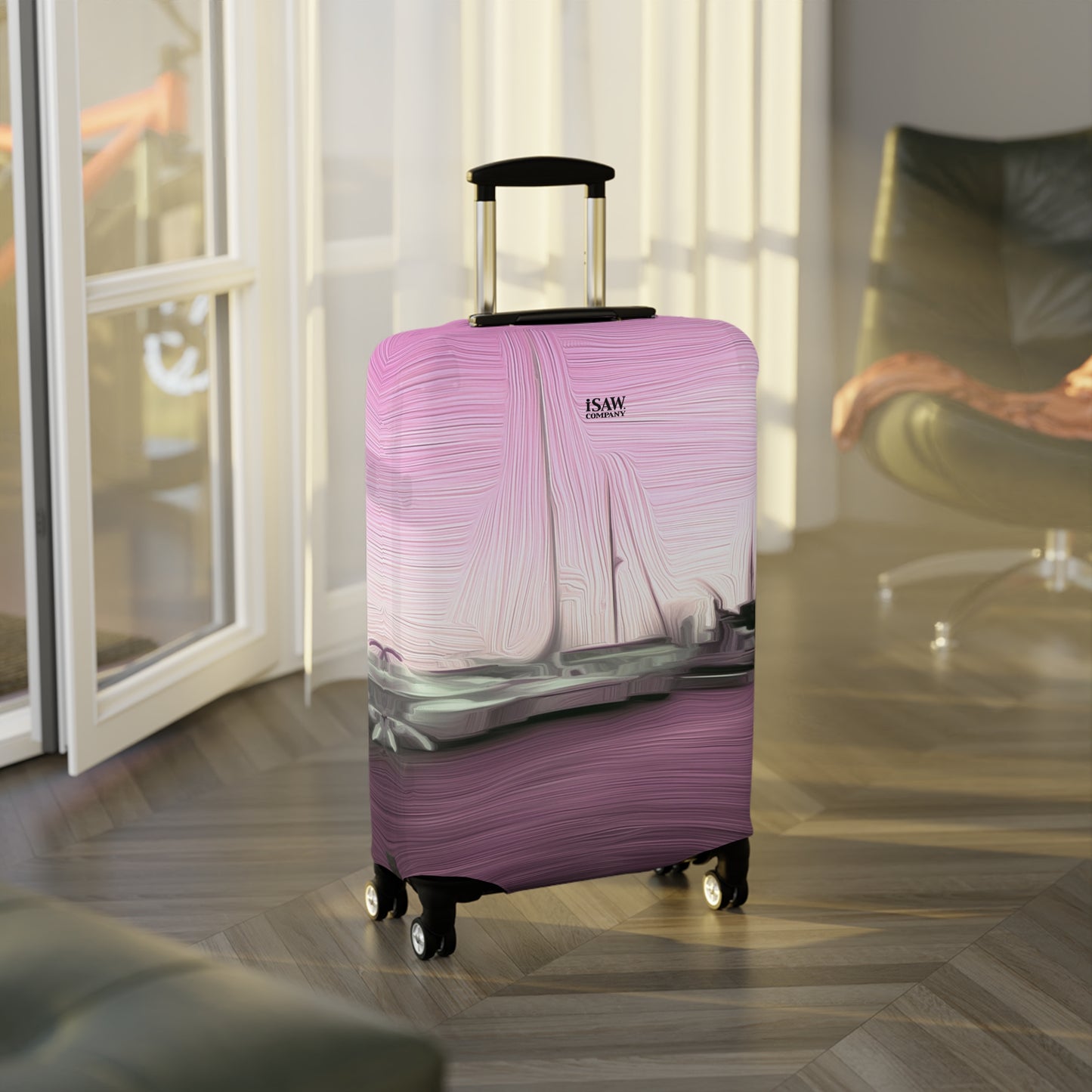 The Sleeping Yachts (at Evening) – Protective Suitcase Cover - iSAW Company