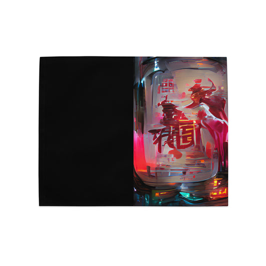 Half Black Half Báijiǔ - Placemat Set - iSAW Company