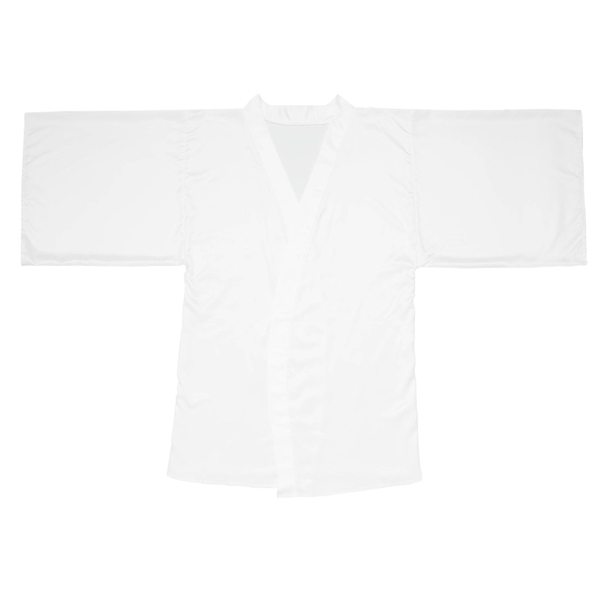 iSAW Womens White Long Sleeve Kimono Robe - iSAW Company