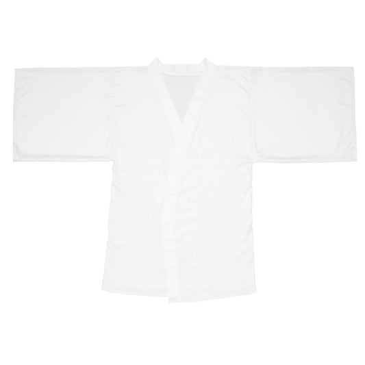 iSAW Womens White Long Sleeve Kimono Robe - iSAW Company