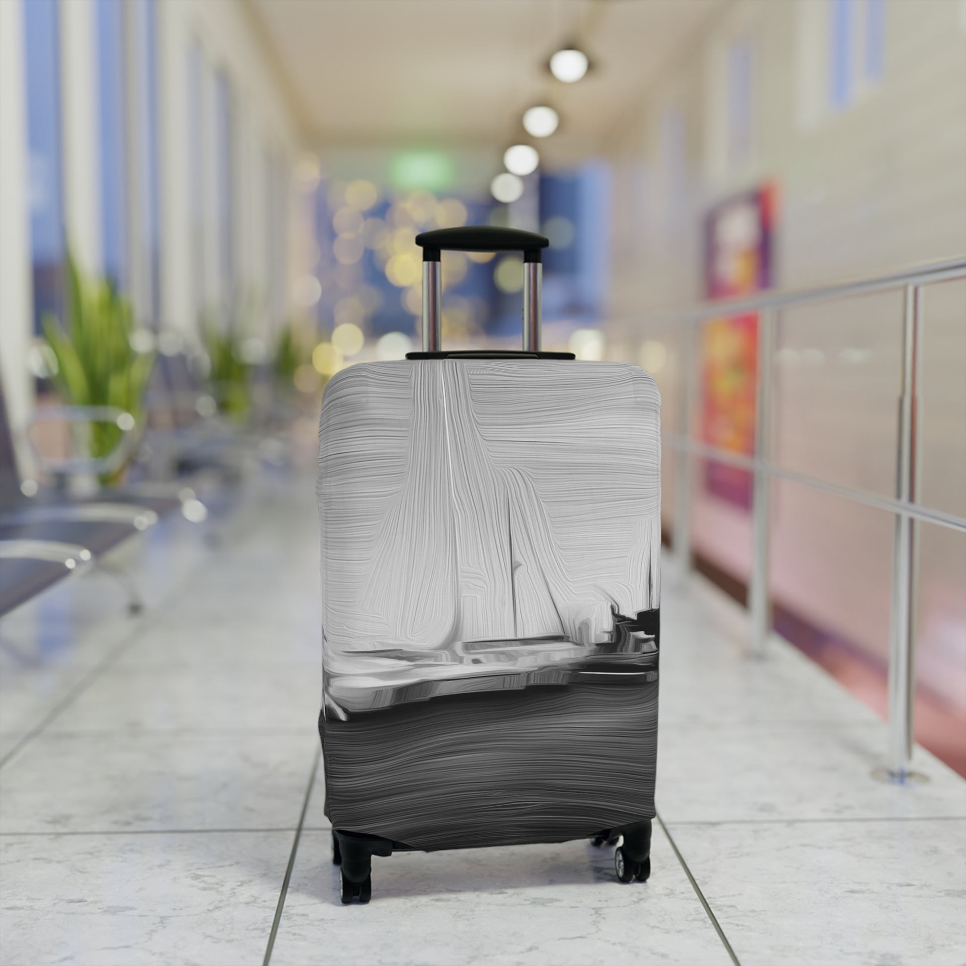 The Sleeping Yachts (at Night) – Protective Suitcase Cover - iSAW Company