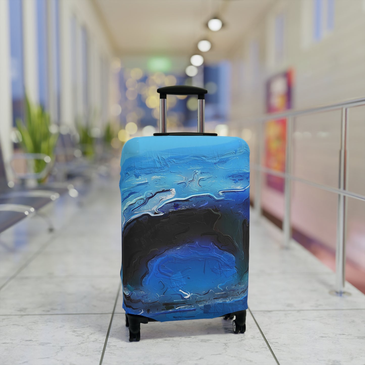 A Drop In The Ocean – Protective Suitcase Cover - iSAW Company